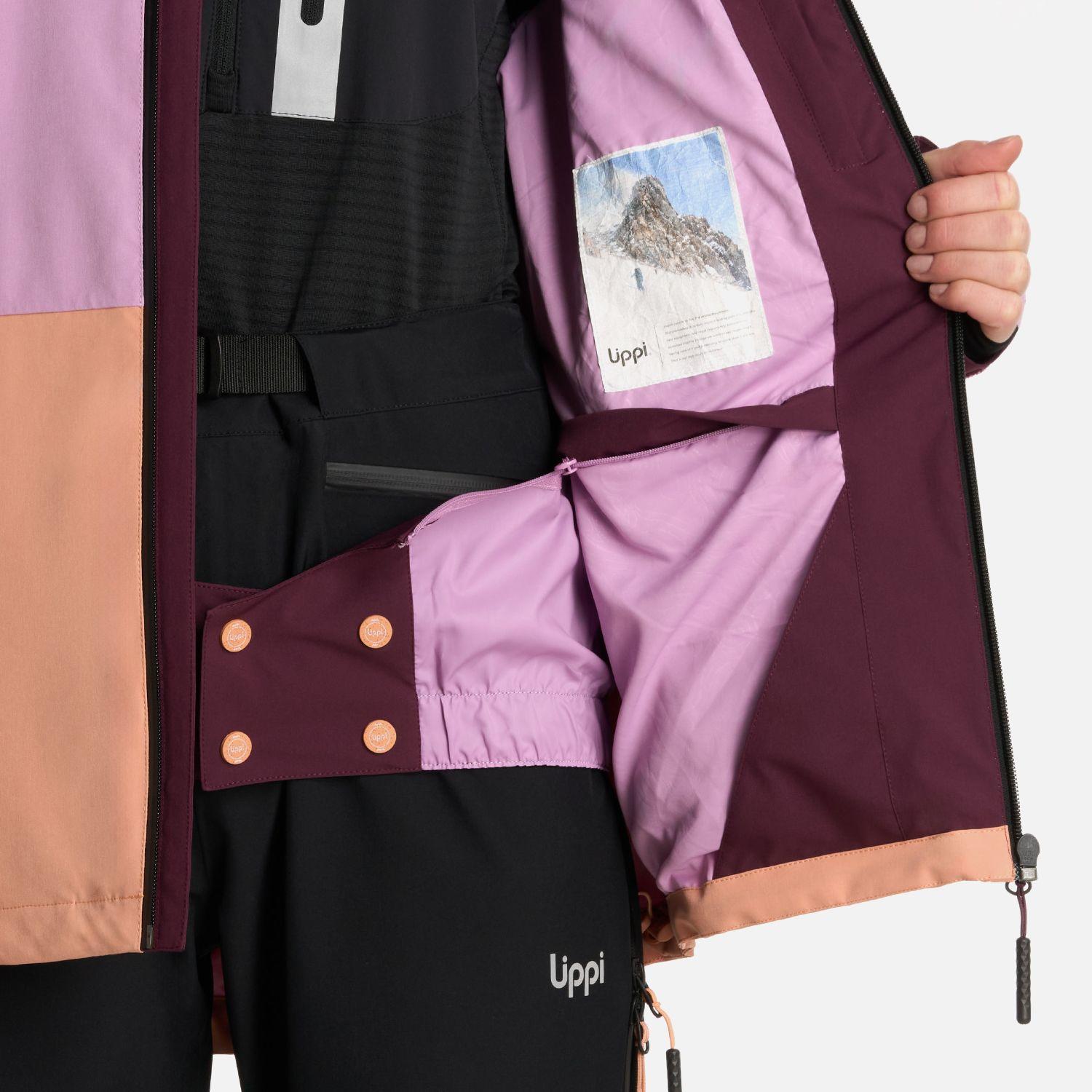 Chaqueta Mujer Sierra Nevada BDry Light Hoody Vino Lippi I25-9