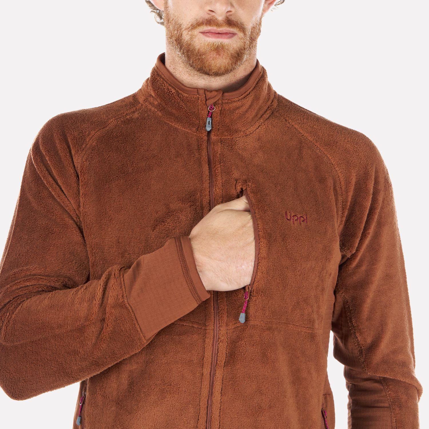 Poleron Hombre Numan Shaggy-Pro Jacket Ladrillo Lippi-3
