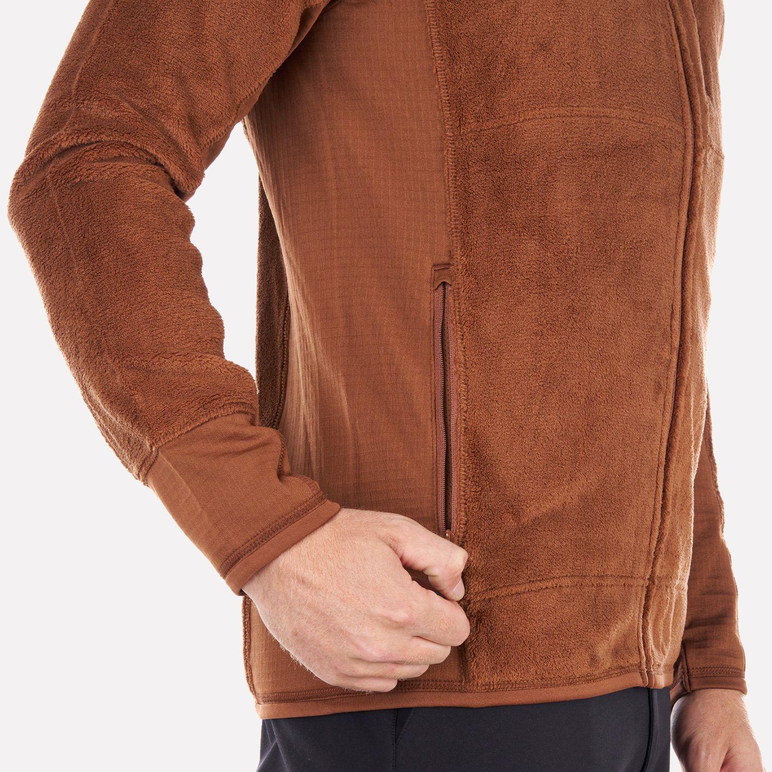 Poleron Hombre Numan Shaggy-Pro Jacket Ladrillo Lippi-4