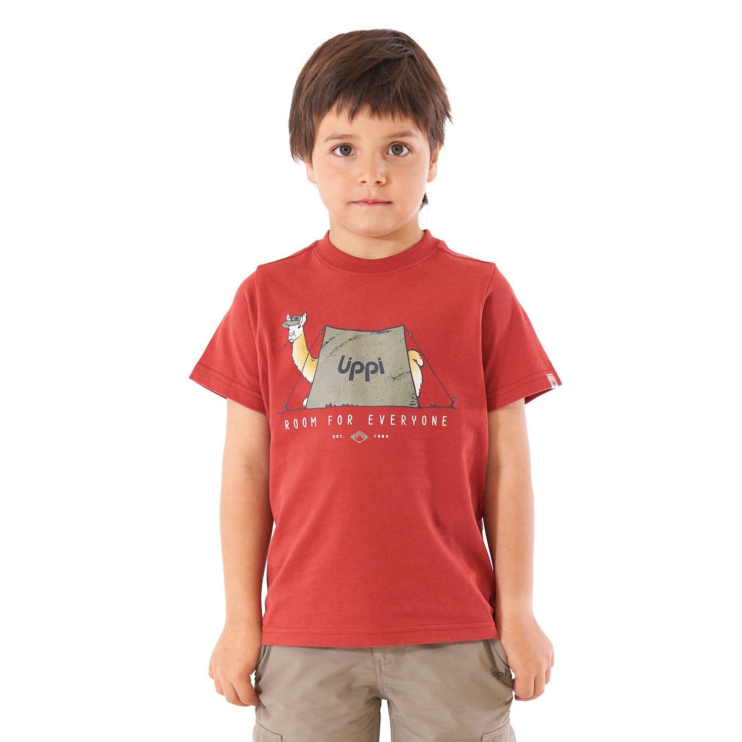 Polera Niño Country UV-Stop T-Shirt Terracota Lippi-1
