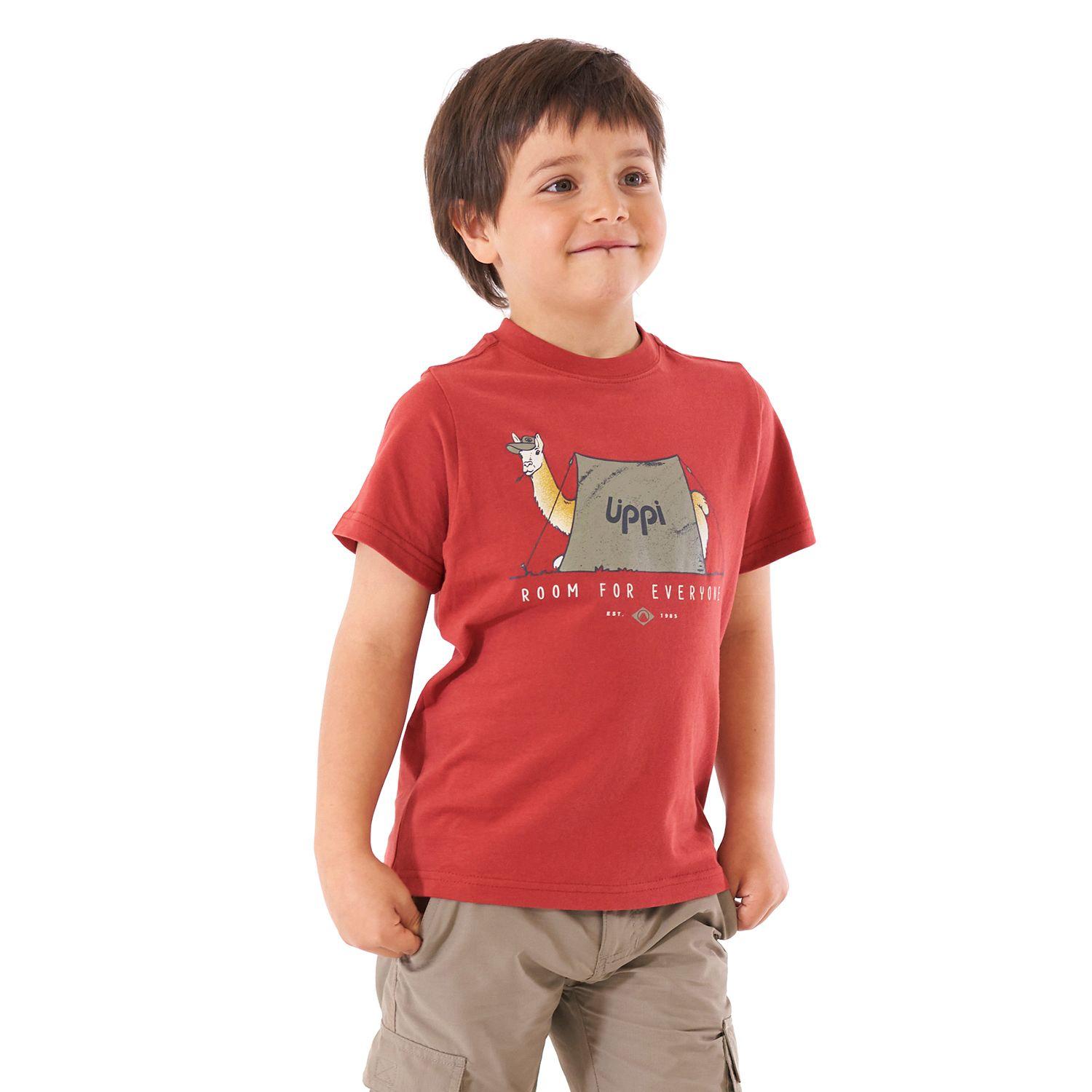 Polera Niño Country UV-Stop T-Shirt Terracota Lippi-2