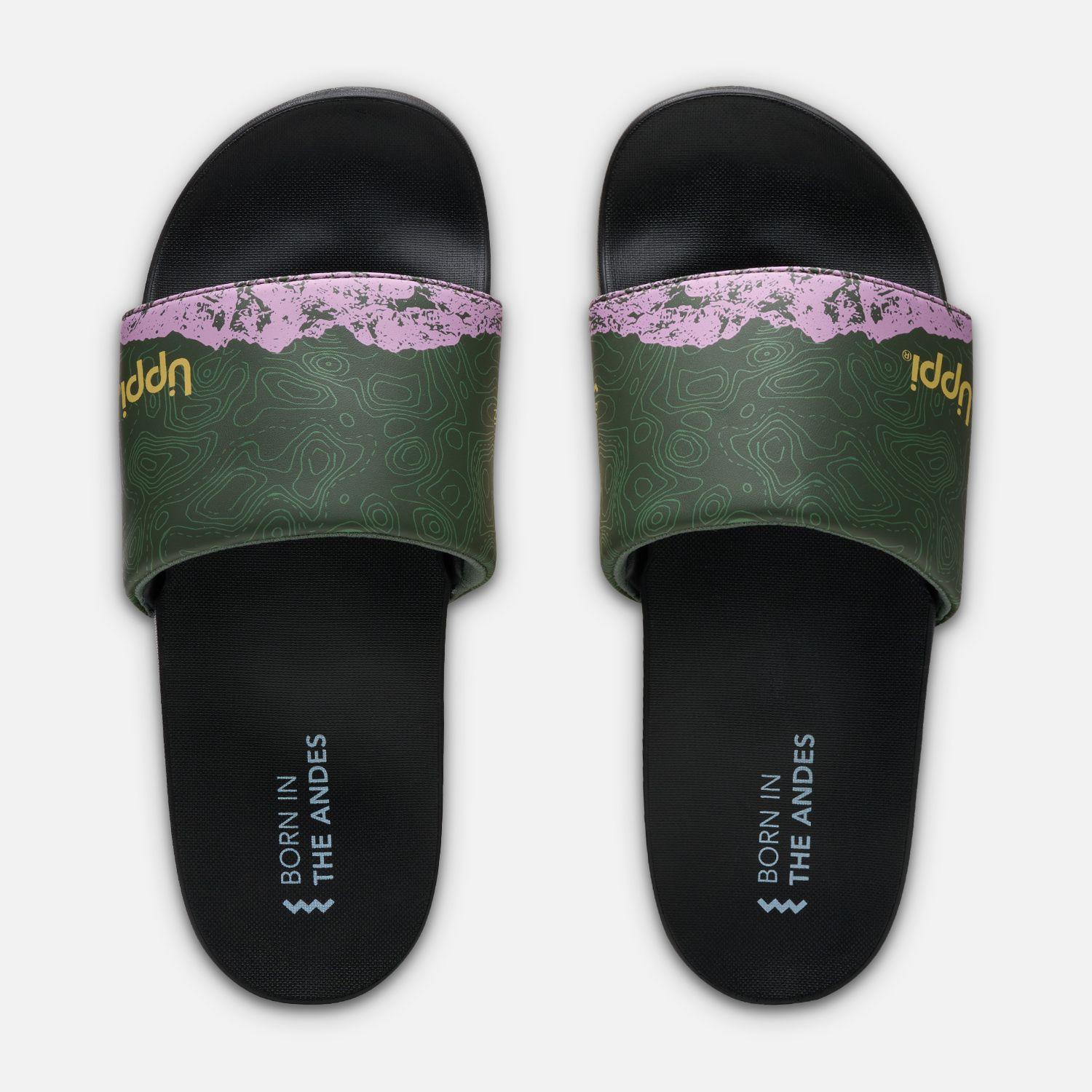 Sandalia Mujer Insigne Slide Print Lila Lippi V25-5