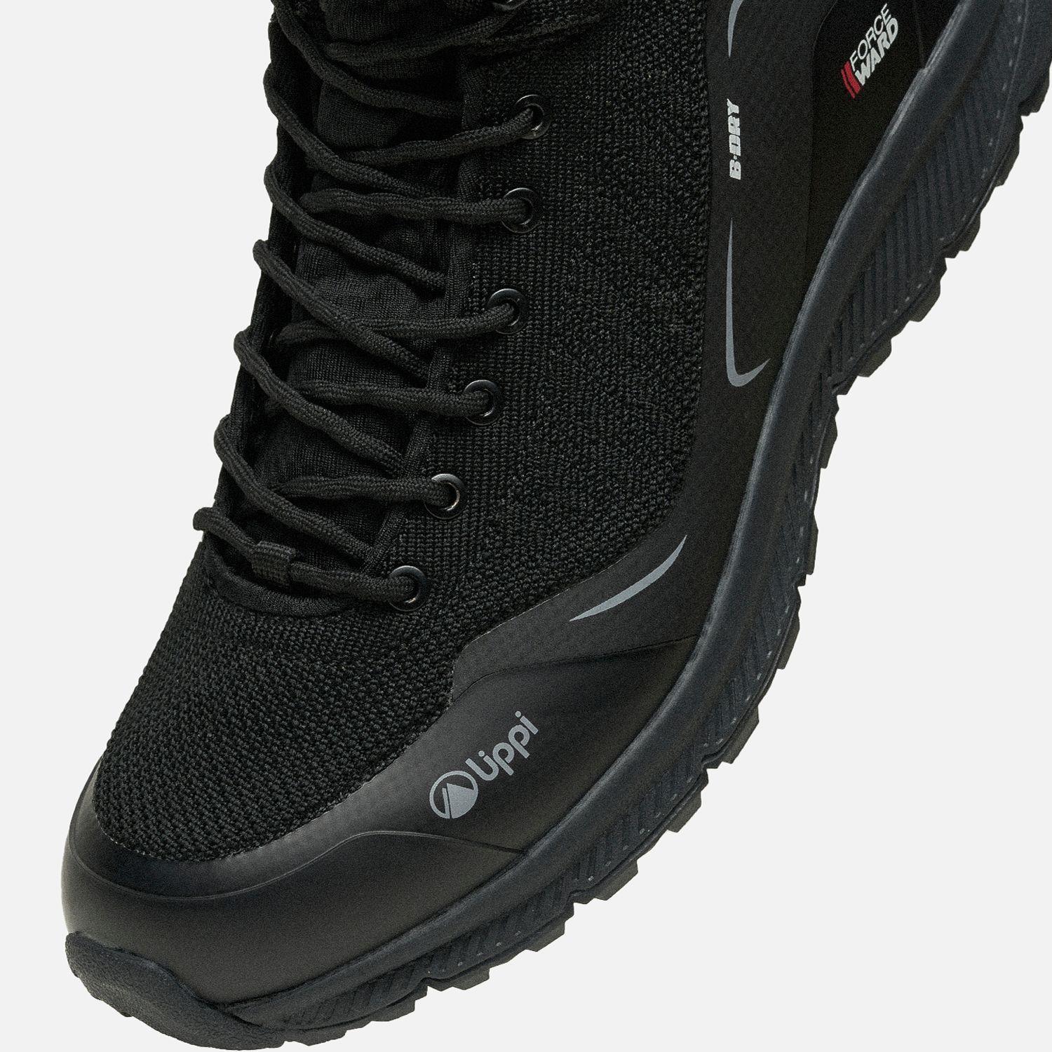 Botín Hombre Light Rock Mid ECO All Black Lippi-6