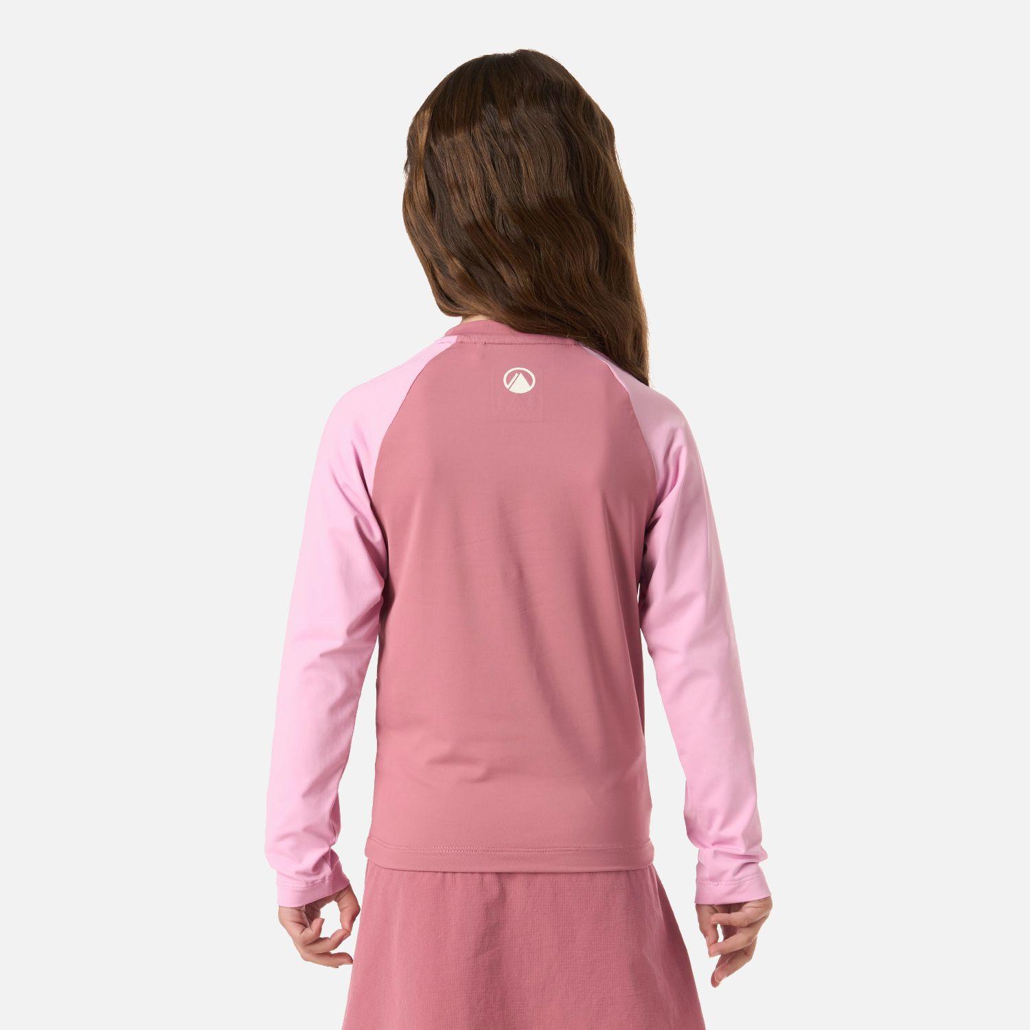 Polera Niña Sun Pro T-Shirt Rosa Oscuro Lippi V26-2