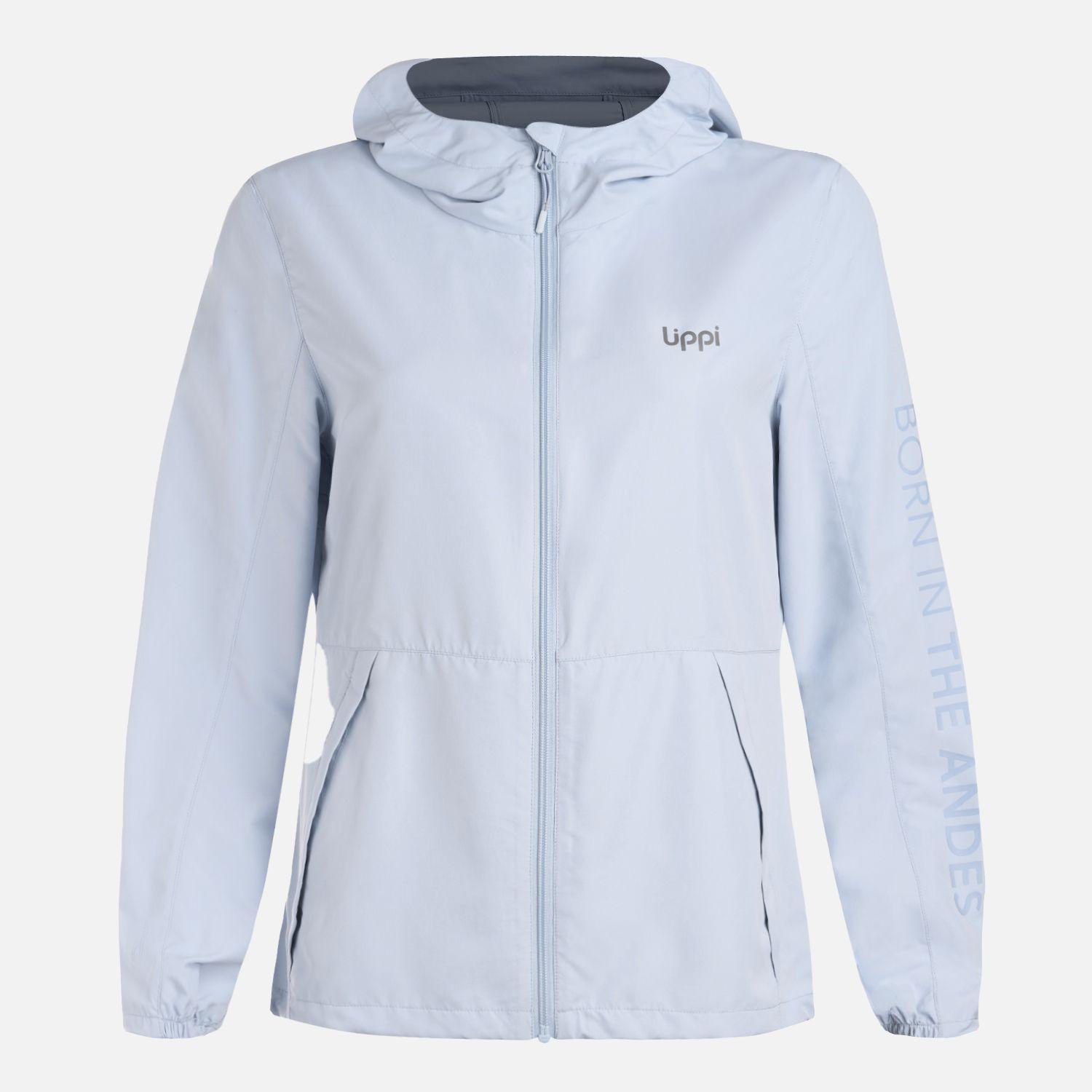 Chaqueta Mujer Nightfall Windbreaker Hoody Jacket Celeste Lippi V26-7