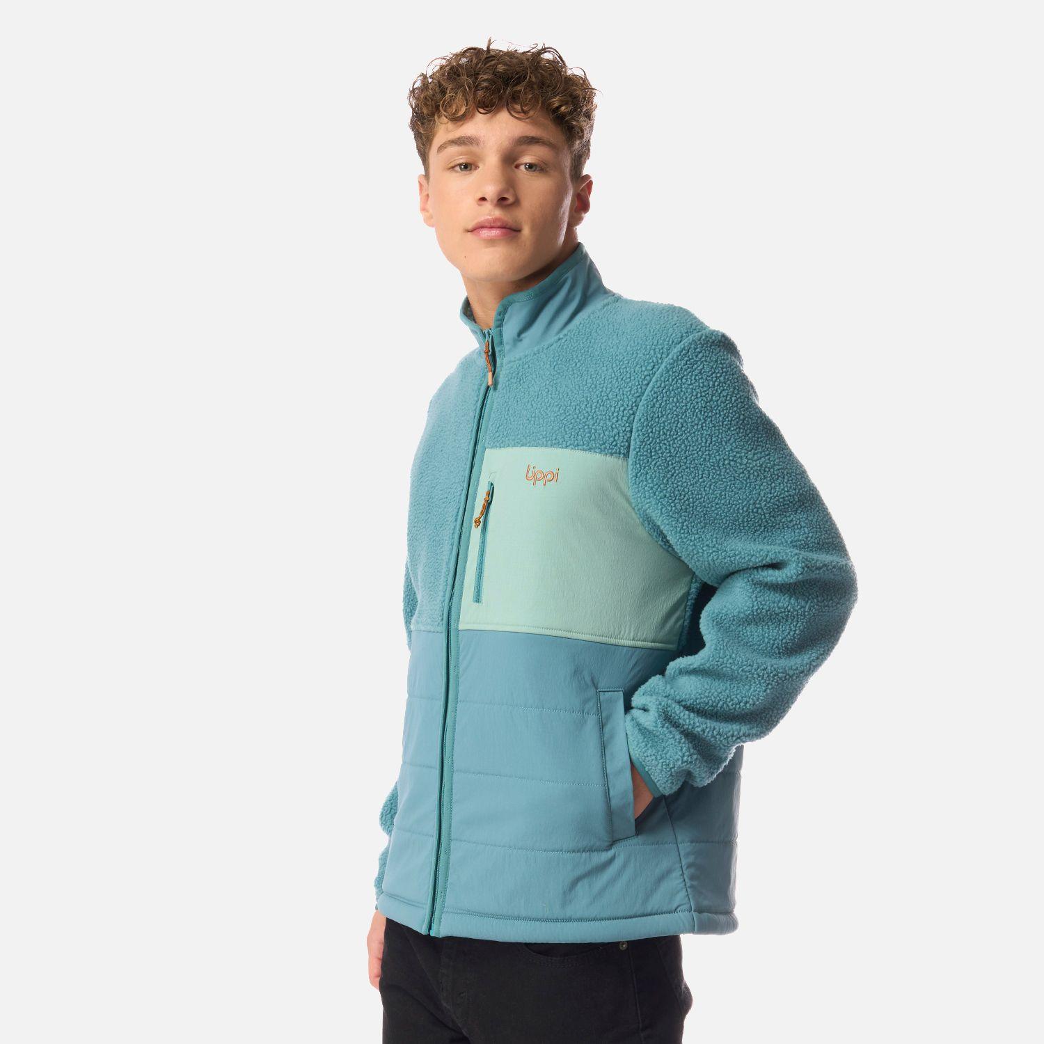 Polar Teen Boy Glaciar Sherpa-Pro Jacket Petroleo Claro Lippi I26-1
