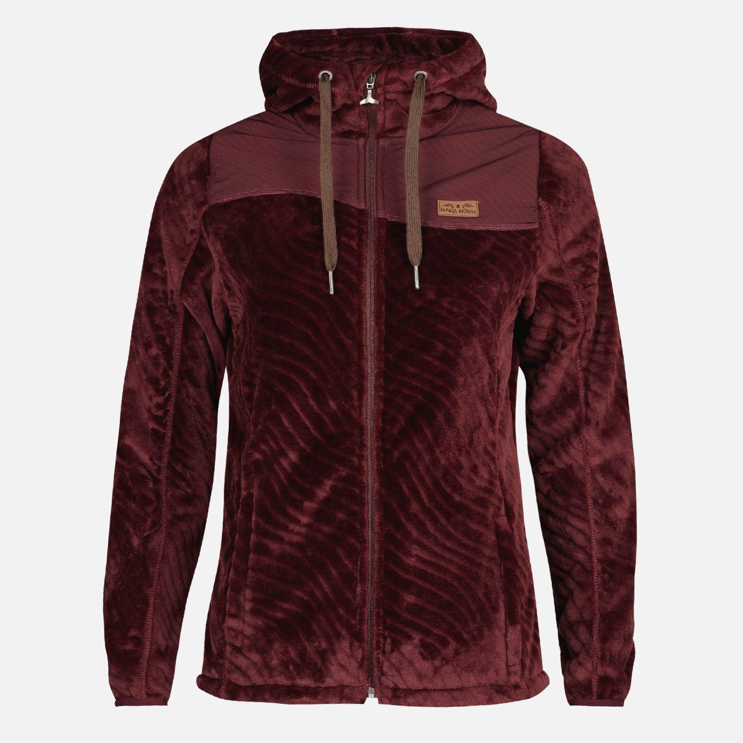 Poleron Mujer Polaroid Burdeo Haka Honu V23-0