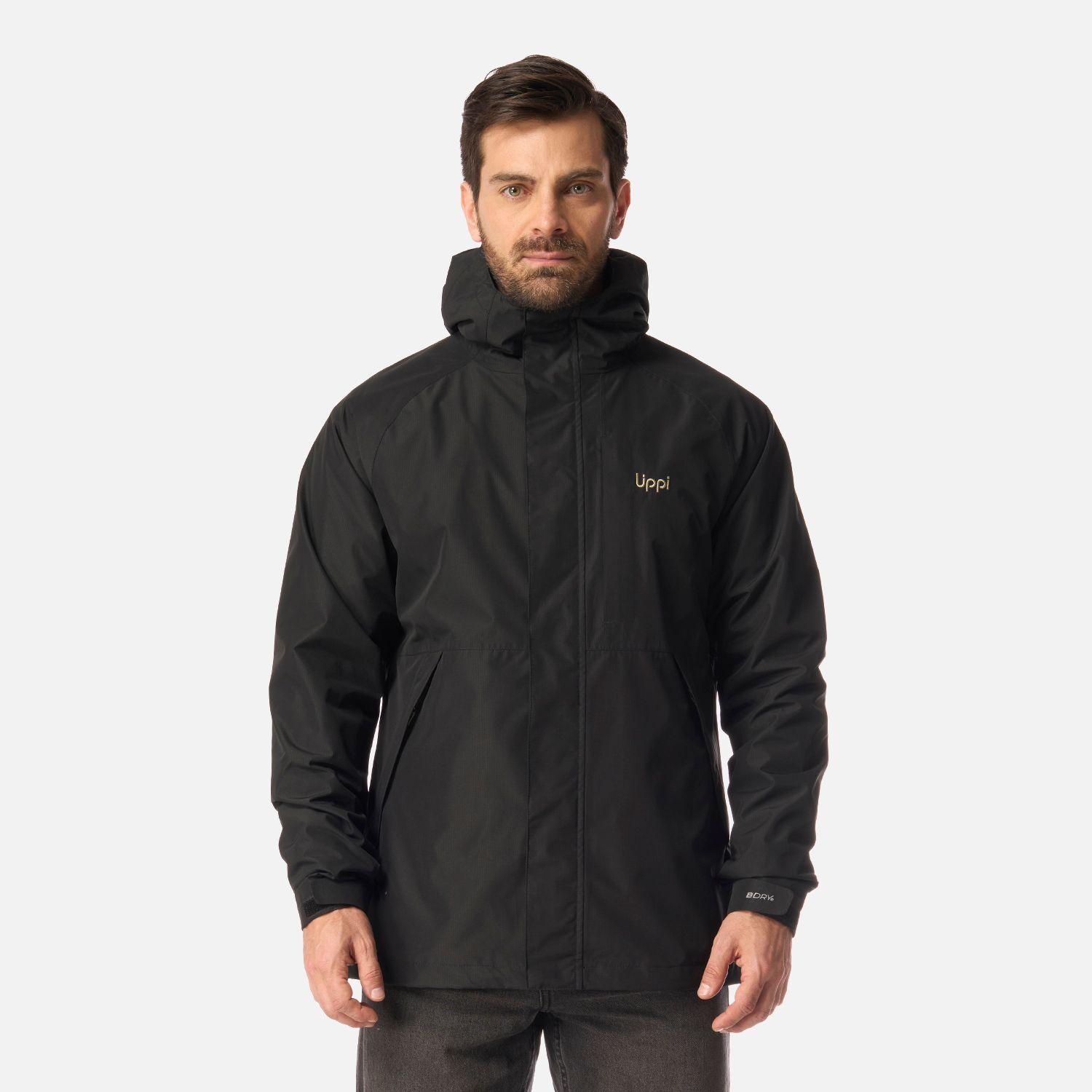Chaqueta Hombre Lake Fusion 3 B-Dry Jacket Negro Lippi I26-1