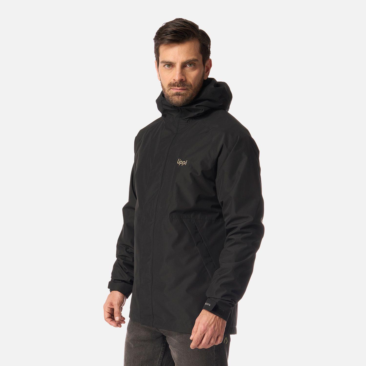 Chaqueta Hombre Lake Fusion 3 B-Dry Jacket Negro Lippi I26-2