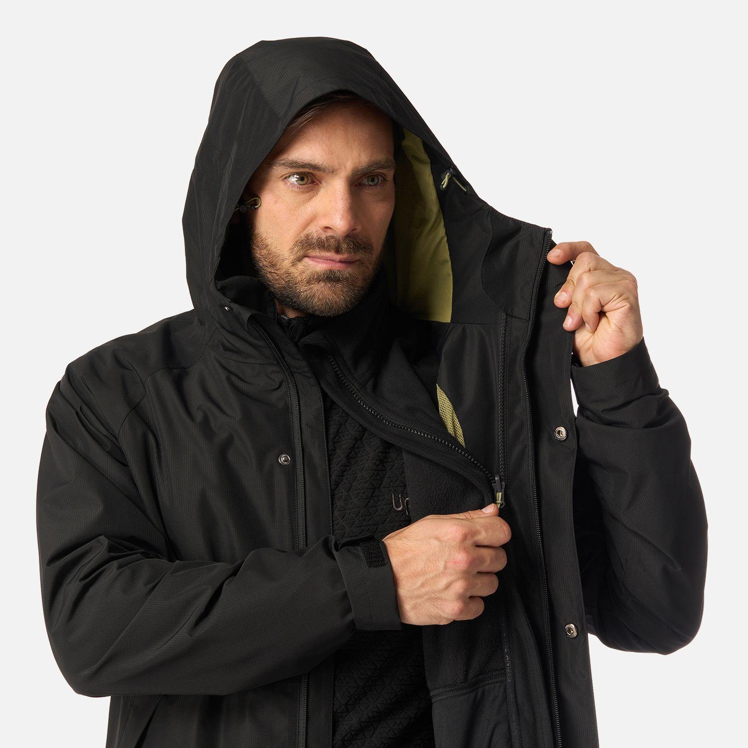Chaqueta Hombre Lake Fusion 3 B-Dry Jacket Negro Lippi I26-8
