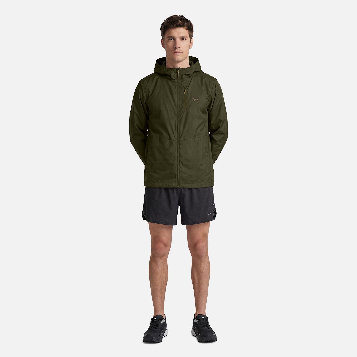 Chaqueta Hombre Nightfall SL Windbreaker Hoody Jacket Verde Militar Lippi V27-2