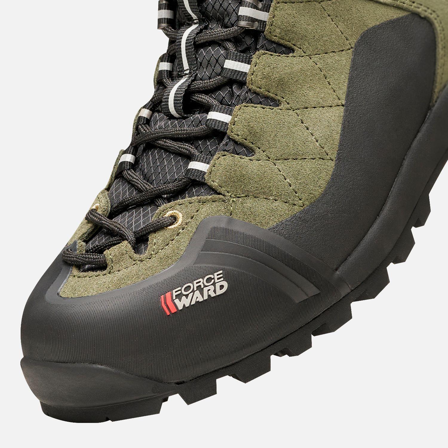 Botín Hombre Bravo Mid Verde / Negro Lippi I26-7