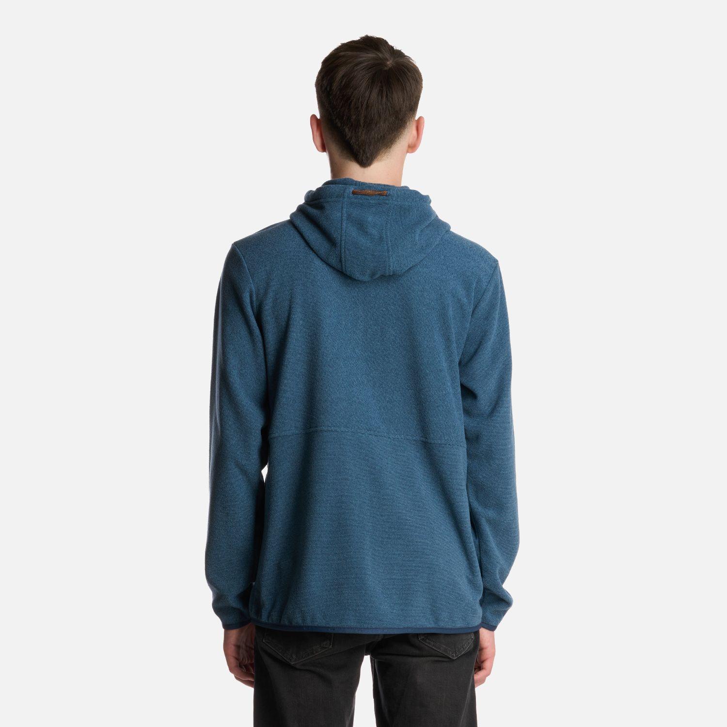 Polerón Teen Boy Stripes NanoF Full Zip Hoody Azul Lippi I25-2