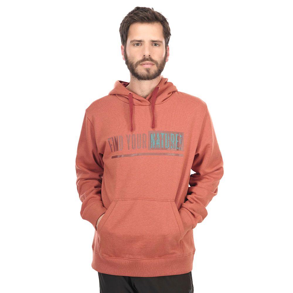 Poleron Hombre Insigne Cotton Hoody Gris Melange Lippi-1