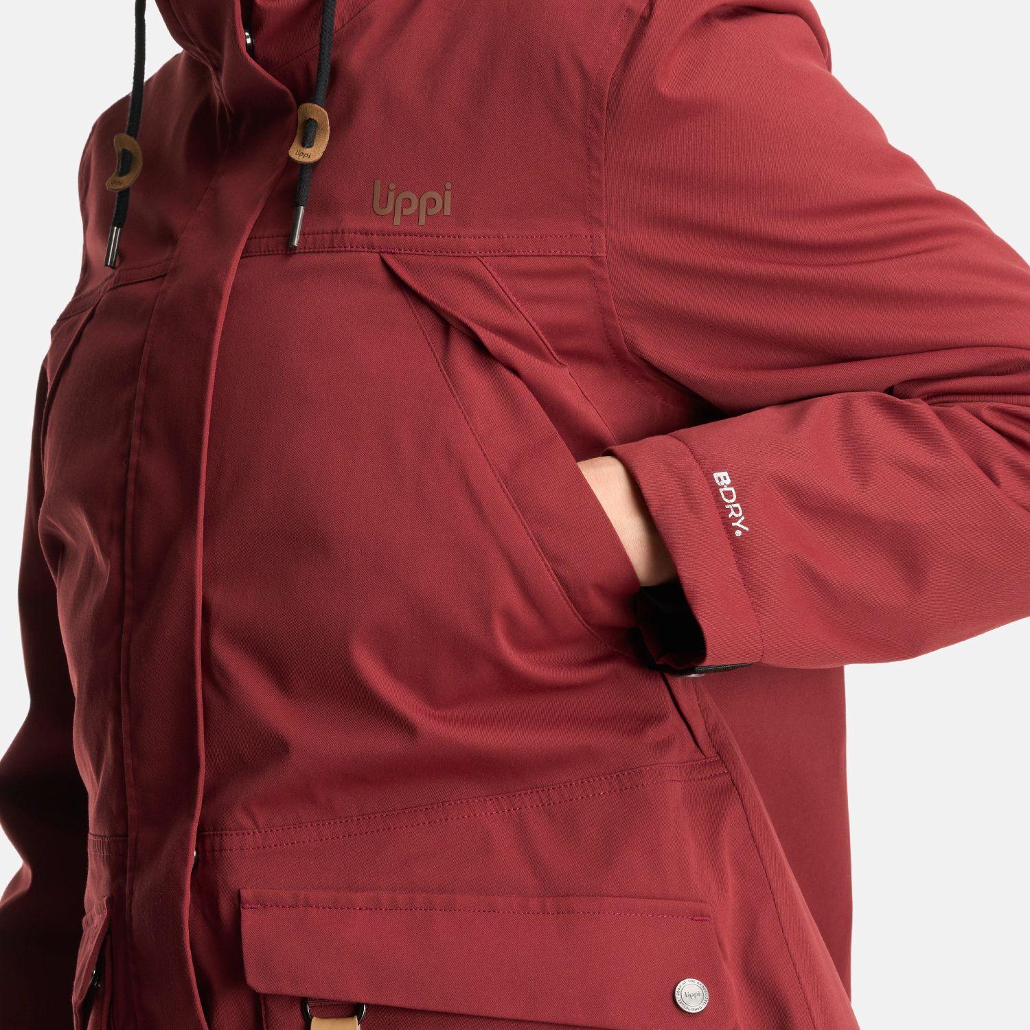 Chaqueta Mujer DayBreak B-Dry Jacket Burdeo Lippi I24-6