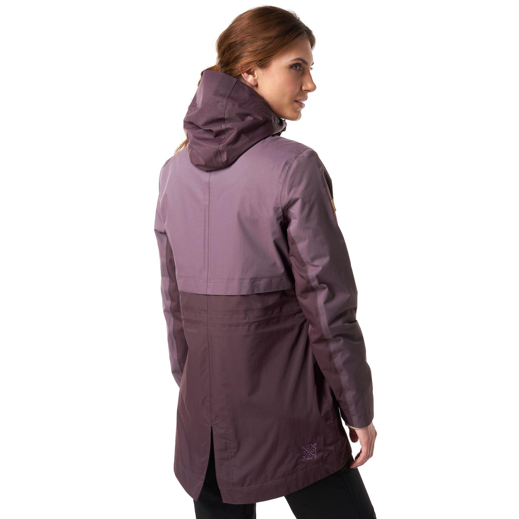 Chaqueta Mujer Drizzle B-Dry Jacket Azul Grisaceo Lippi-3