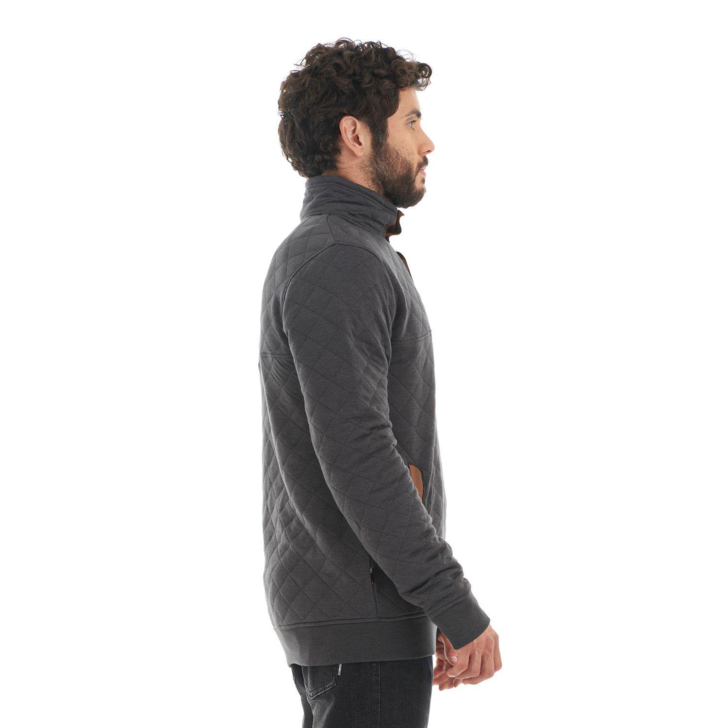 Poleron Hombre Tokerau insulado Negro Haka Honu-3