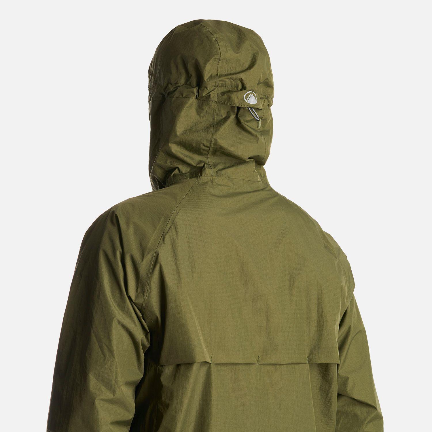 Chaqueta Hombre Nassau B-Dry Hoody Jacket Verde Oliva Lippi-8