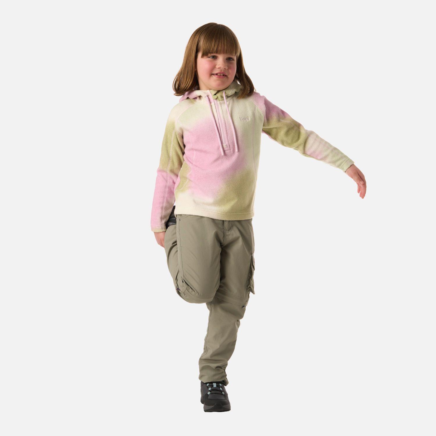 Polar Niña Cold Day Therm-Pro Hoody Jacket Gris Claro/Verde Lippi V26-4