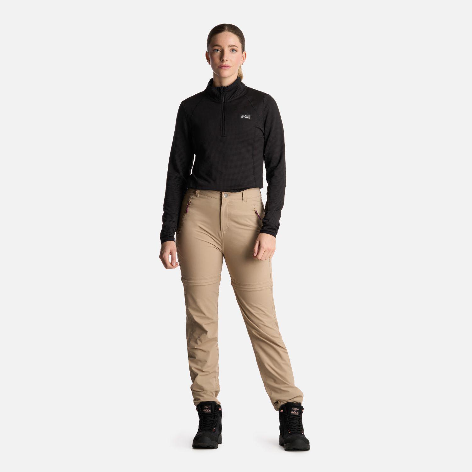 Pantalón Mujer Desmontalo Taupe Haka Honu-7
