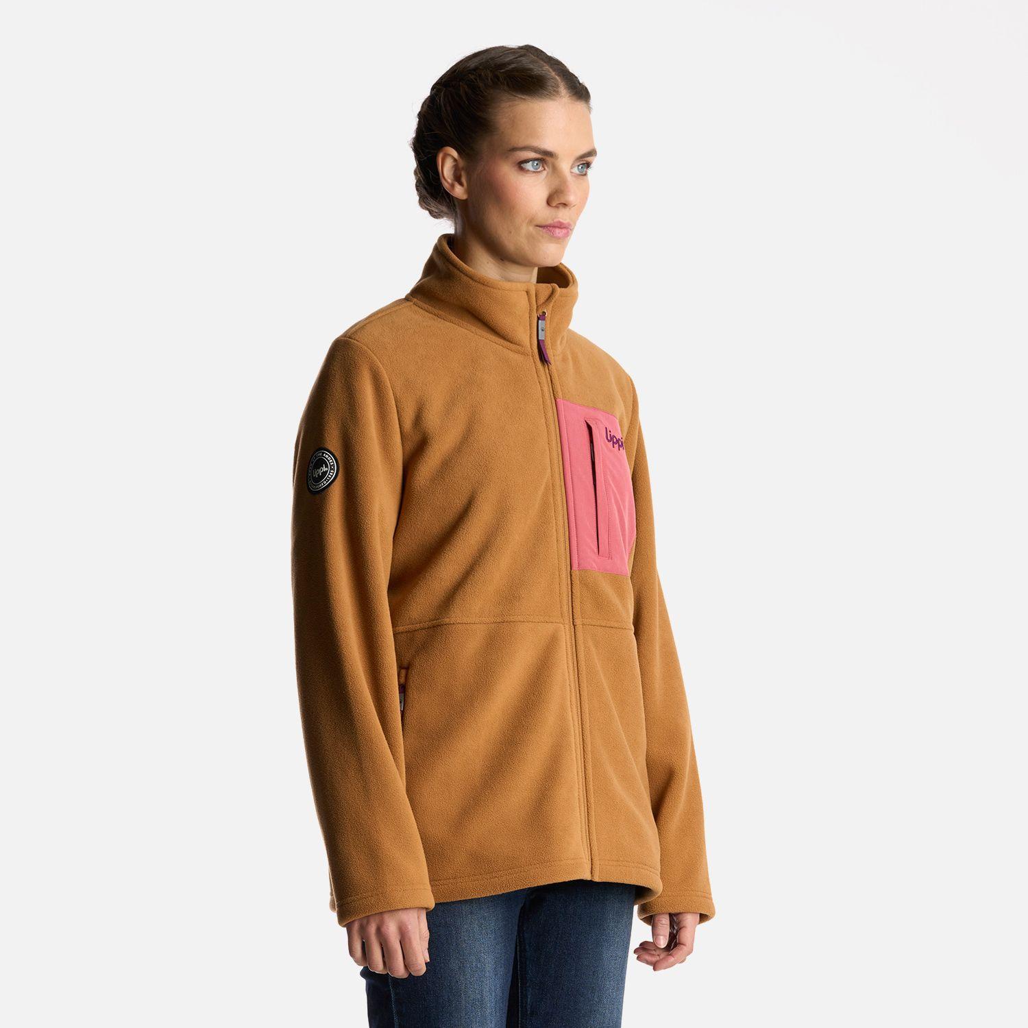 Chaqueta Mujer Macizo Sherpa Pro Jacket Cafe Claro Lippi-2