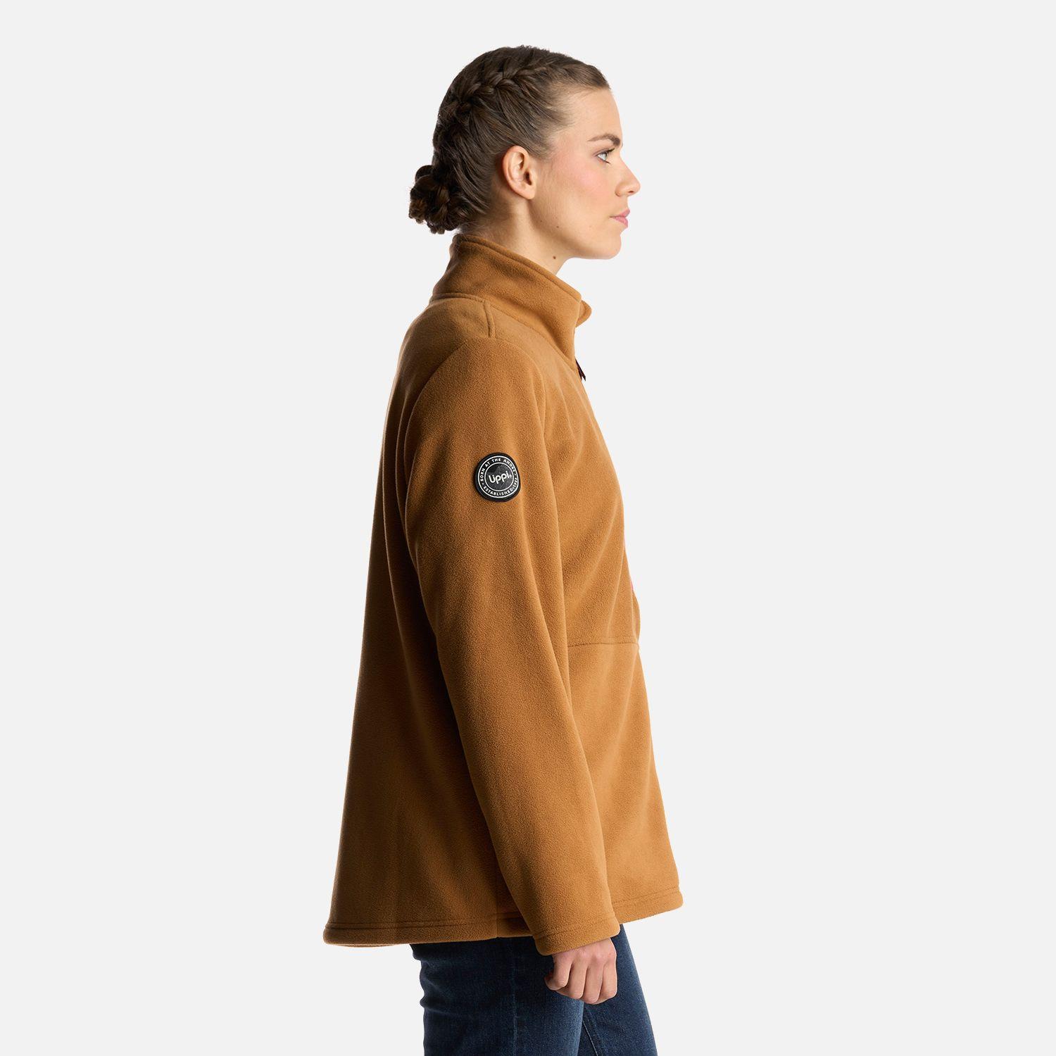 Chaqueta Mujer Macizo Sherpa Pro Jacket Cafe Claro Lippi-3