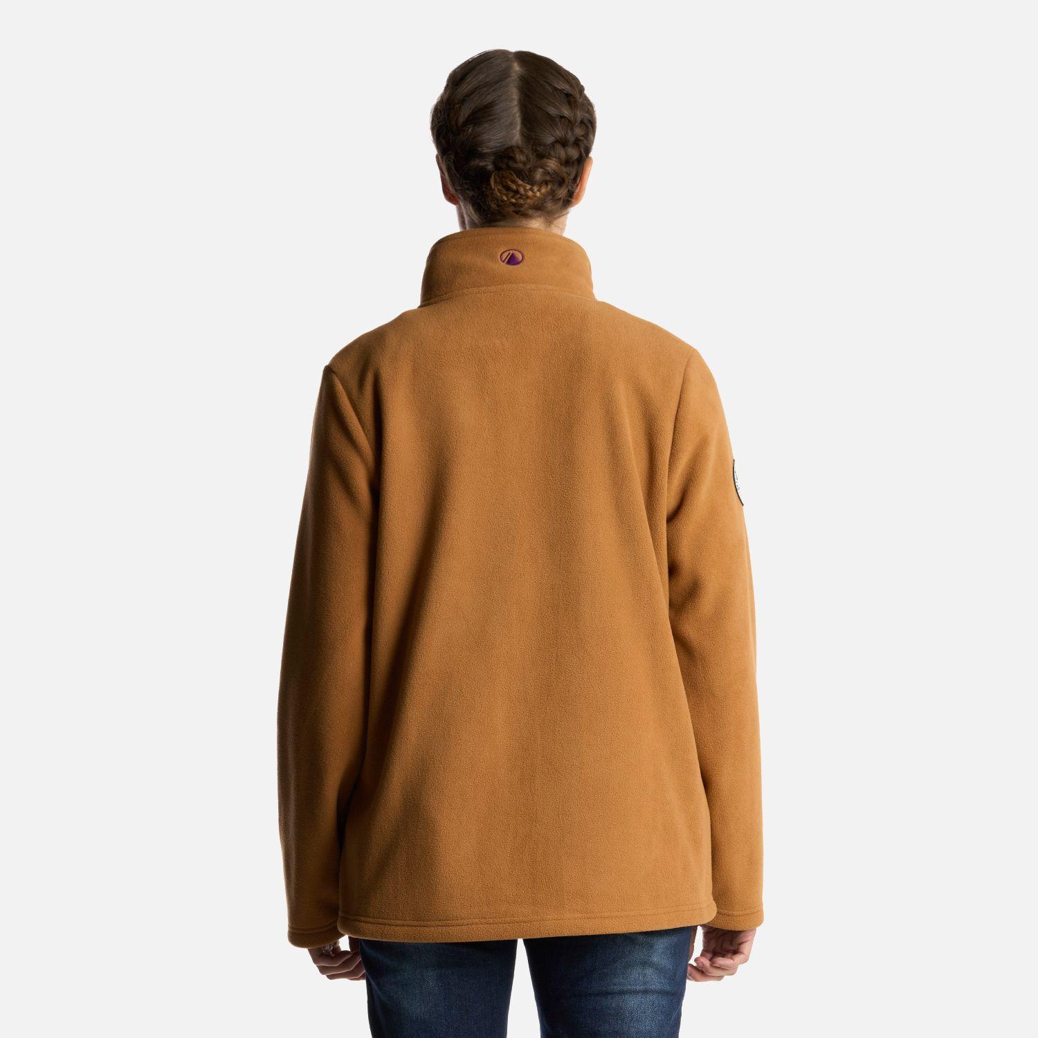 Chaqueta Mujer Macizo Sherpa Pro Jacket Cafe Claro Lippi-4