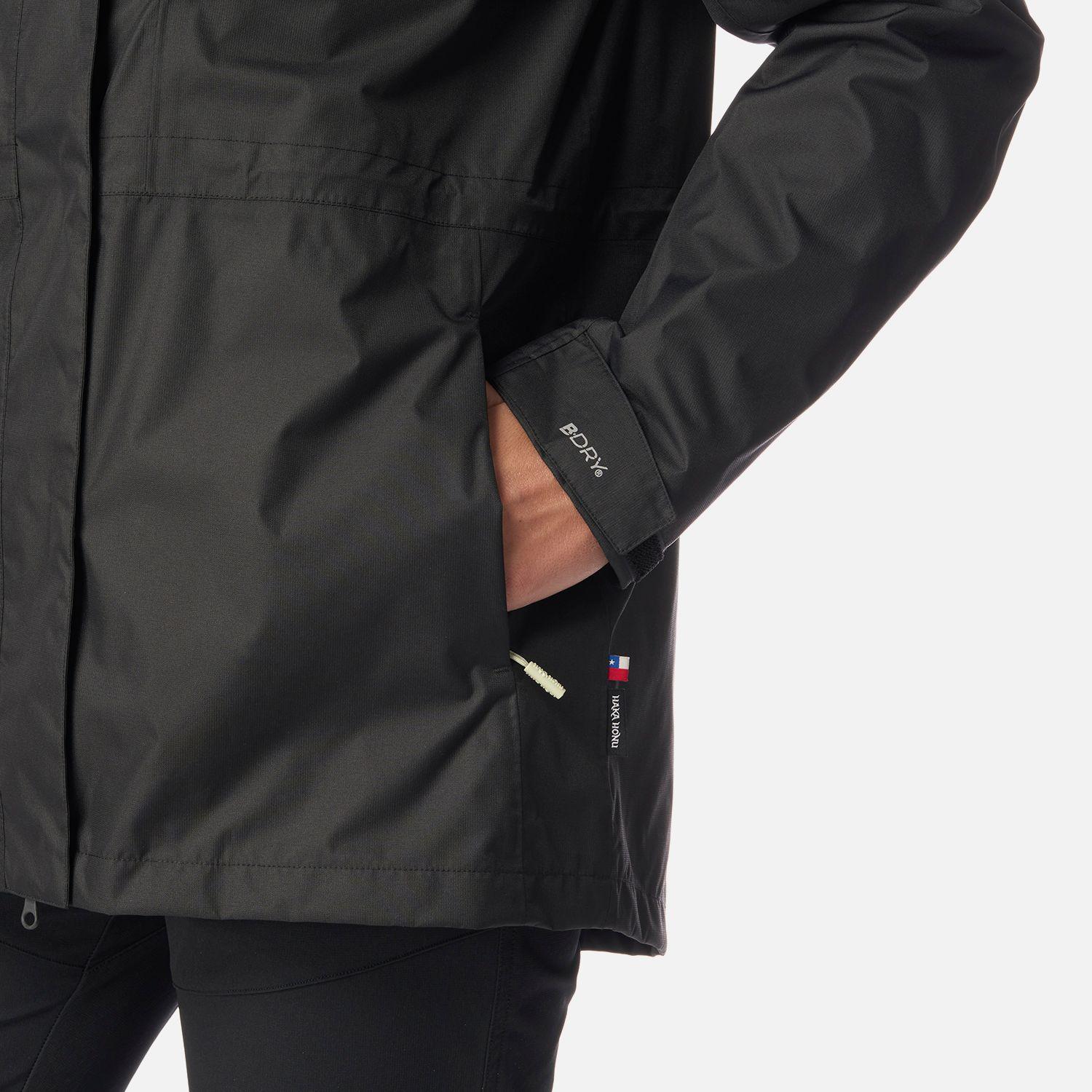 Chaqueta Mujer Corteza Negro Haka Honu I26-4