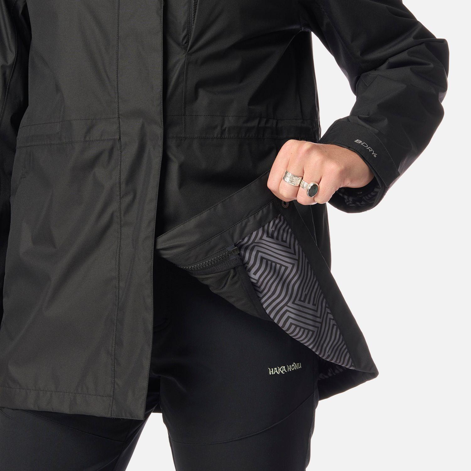 Chaqueta Mujer Corteza Negro Haka Honu I26-5