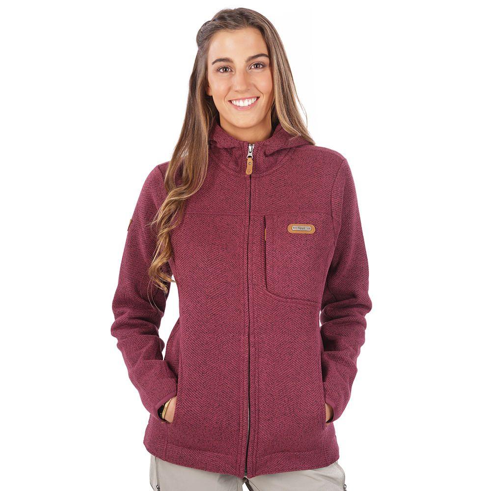 Chaqueta Mujer Alamo Blend-Pro Jacket Frambuesa Oscuro Lippi-2