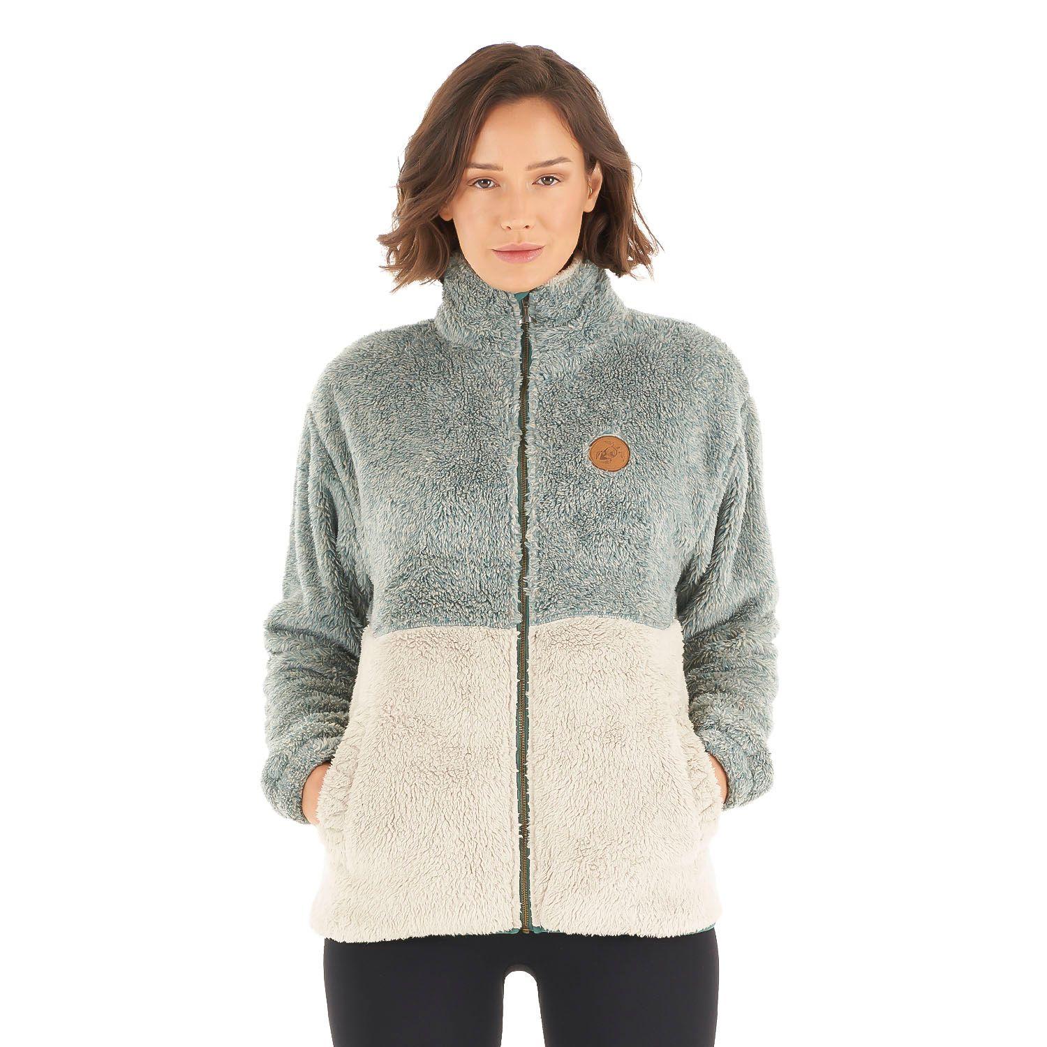 Chaqueta Mujer Calurosin Petroleo Haka Honu-1