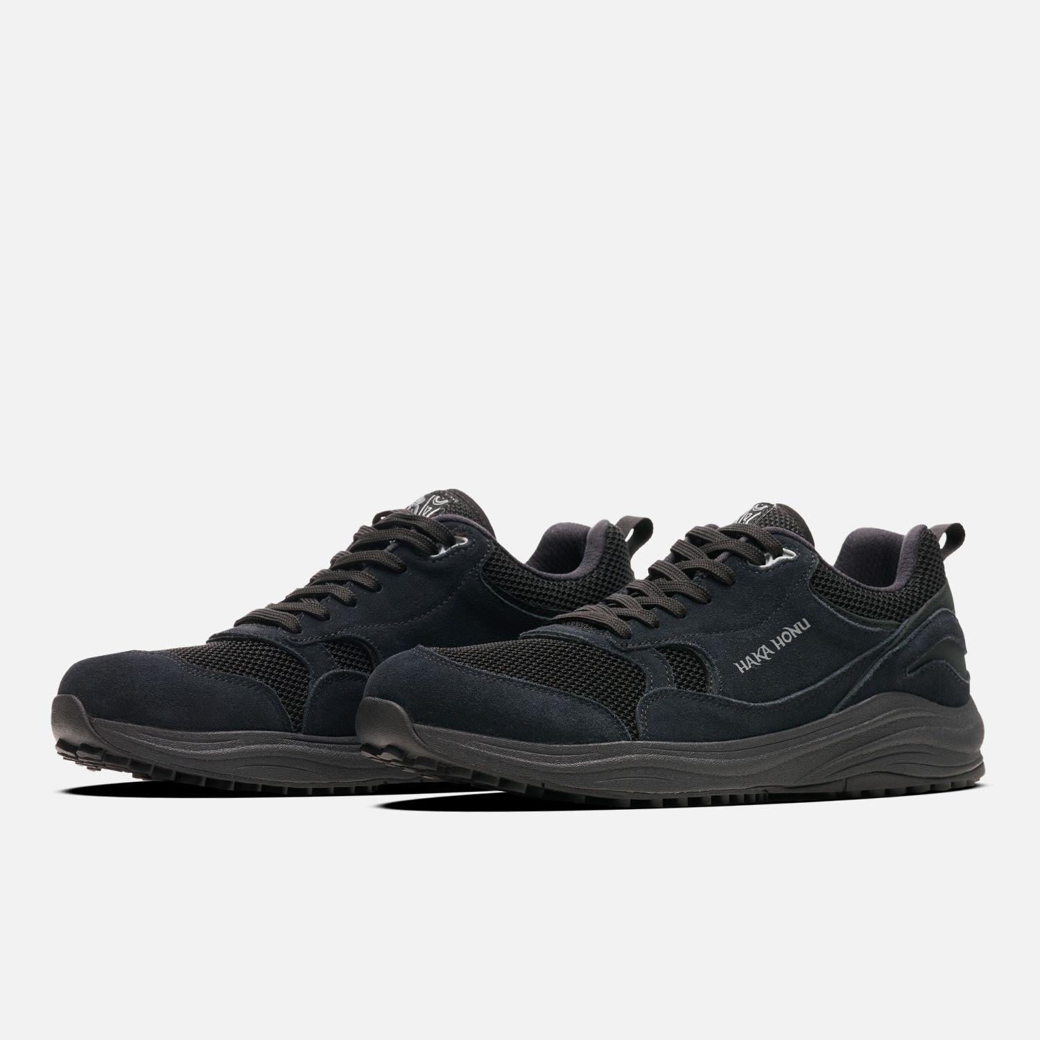 Zapatilla Hombre Huella Negro Haka Honu-3