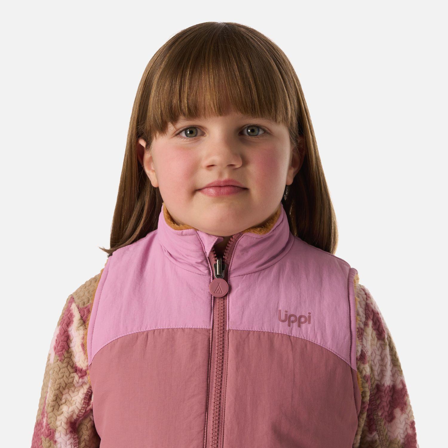 Polar Niña Campfire 2-Faces Jacket Rosa Oscuro Lippi V26-3