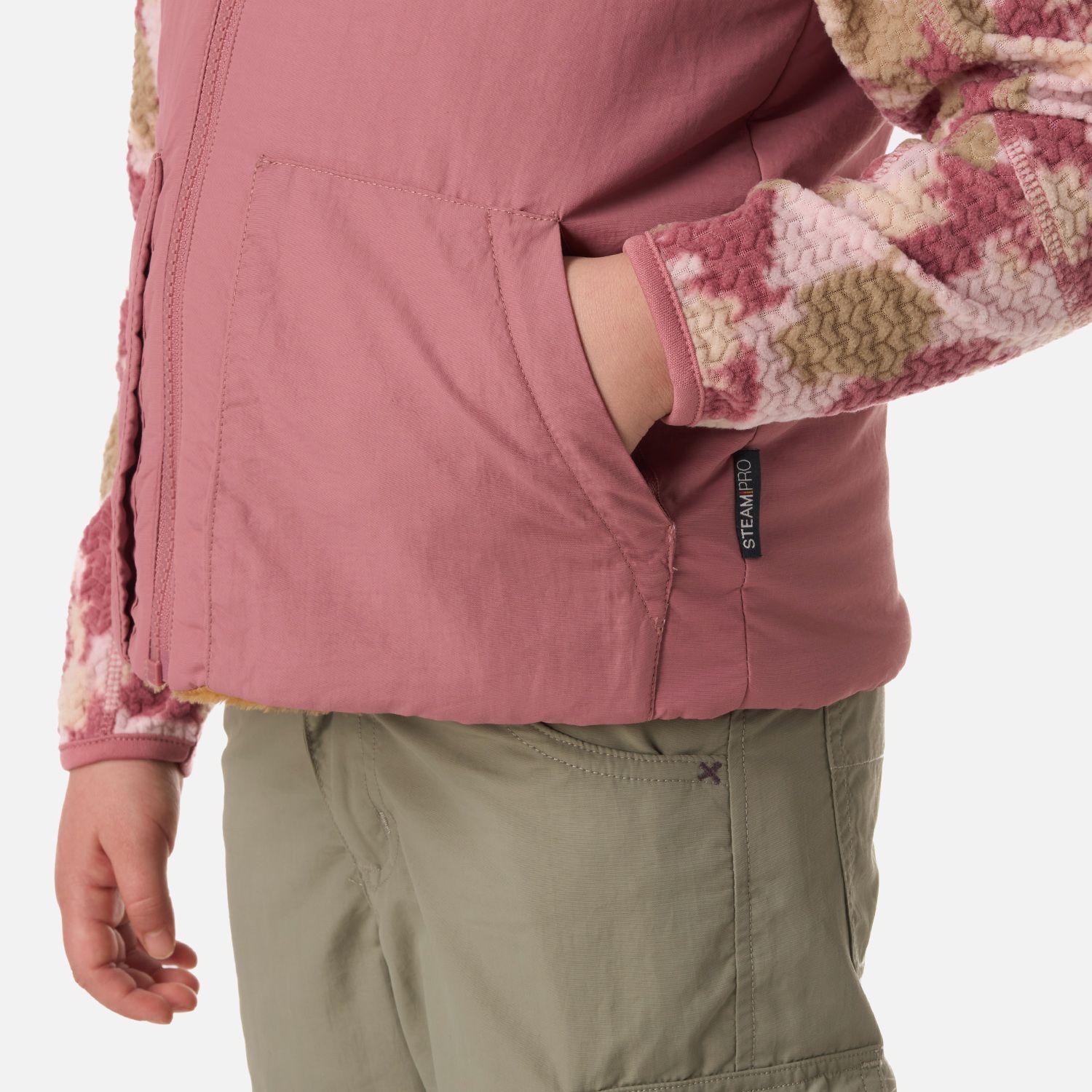 Polar Niña Campfire 2-Faces Jacket Rosa Oscuro Lippi V26-4