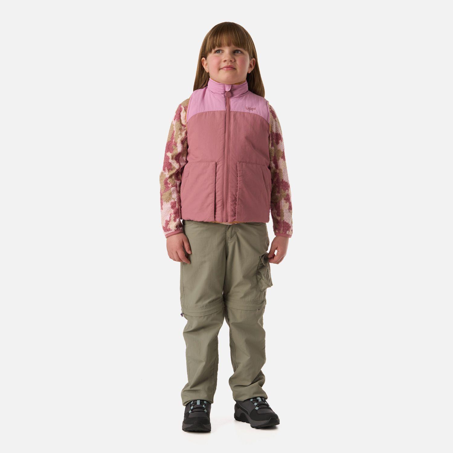 Polar Niña Campfire 2-Faces Jacket Rosa Oscuro Lippi V26-5