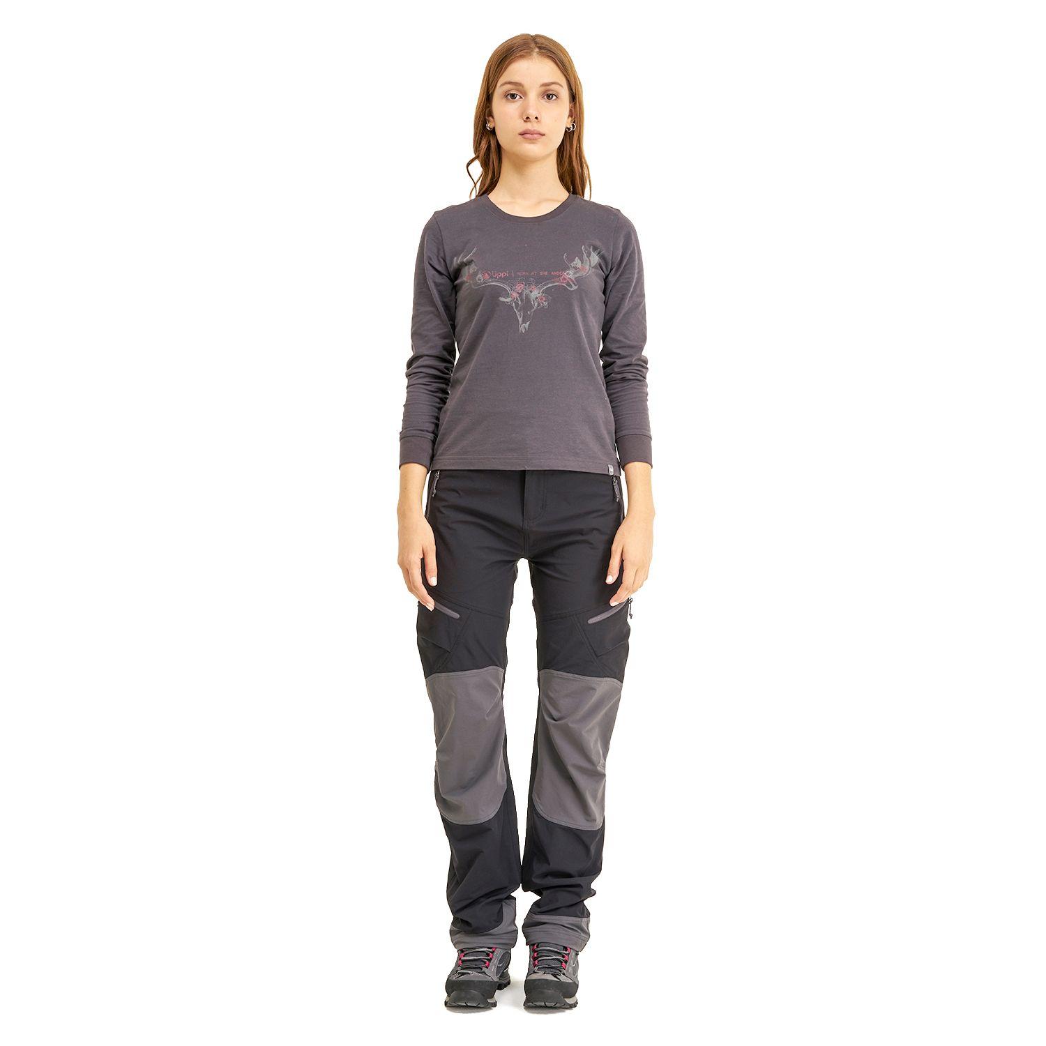 Pantalon Mujer Pioneer Q-Dry Pants Negro Lippi I20-8