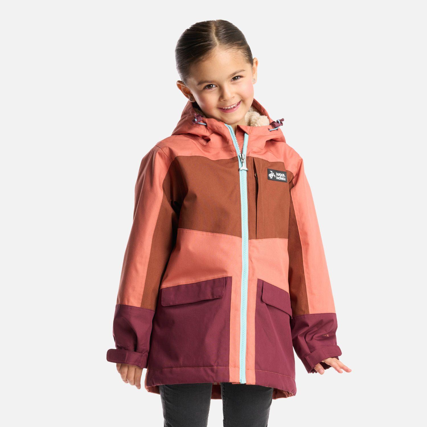 Chaqueta Niña Mini Yak Salmon Haka Honu-0