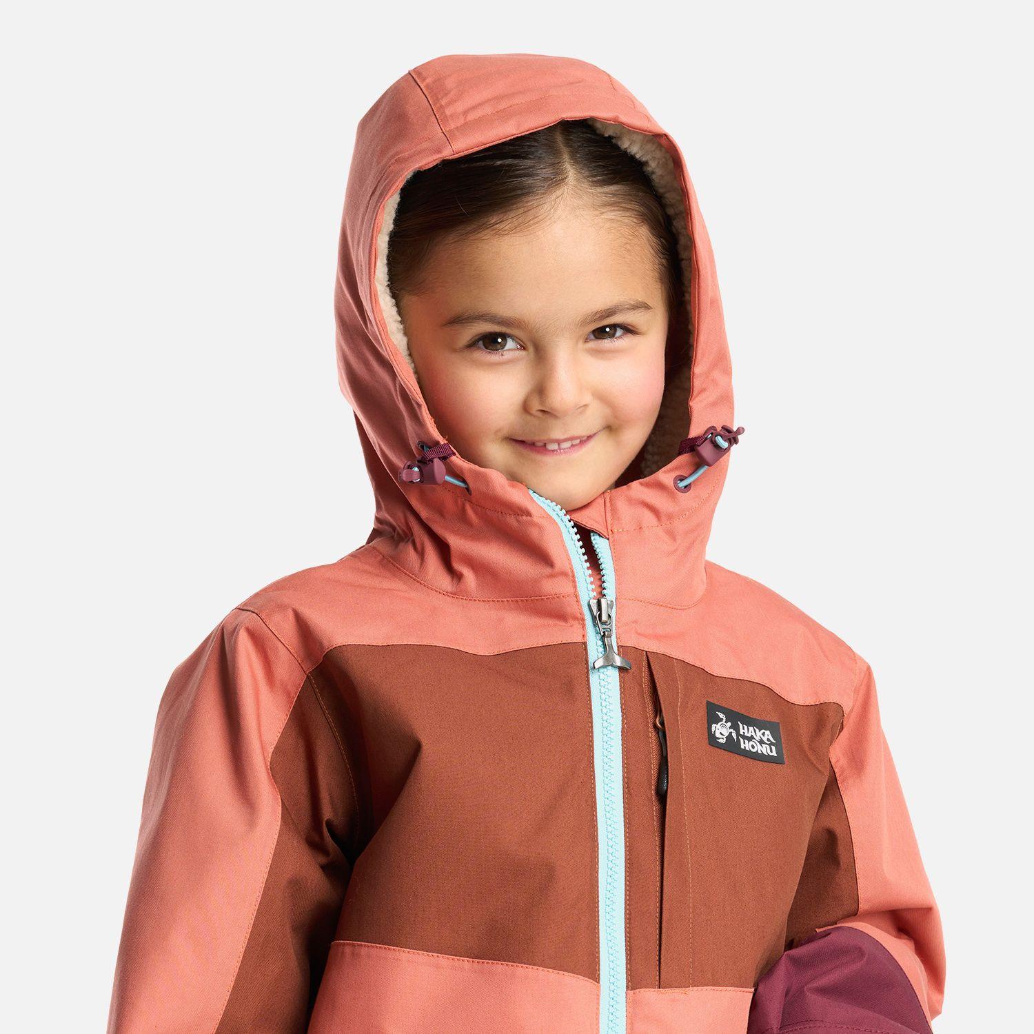 Chaqueta Niña Mini Yak Salmon Haka Honu-3