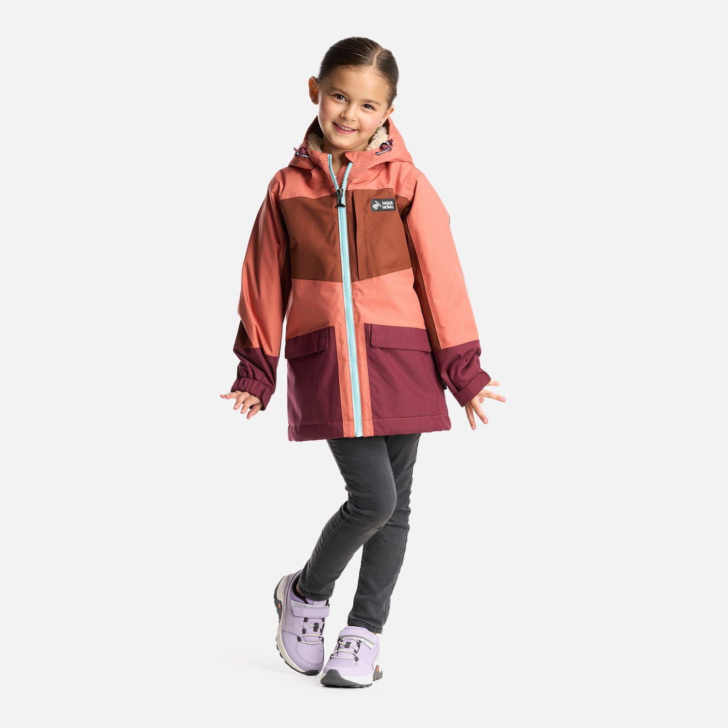 Chaqueta Niña Mini Yak Salmon Haka Honu-5