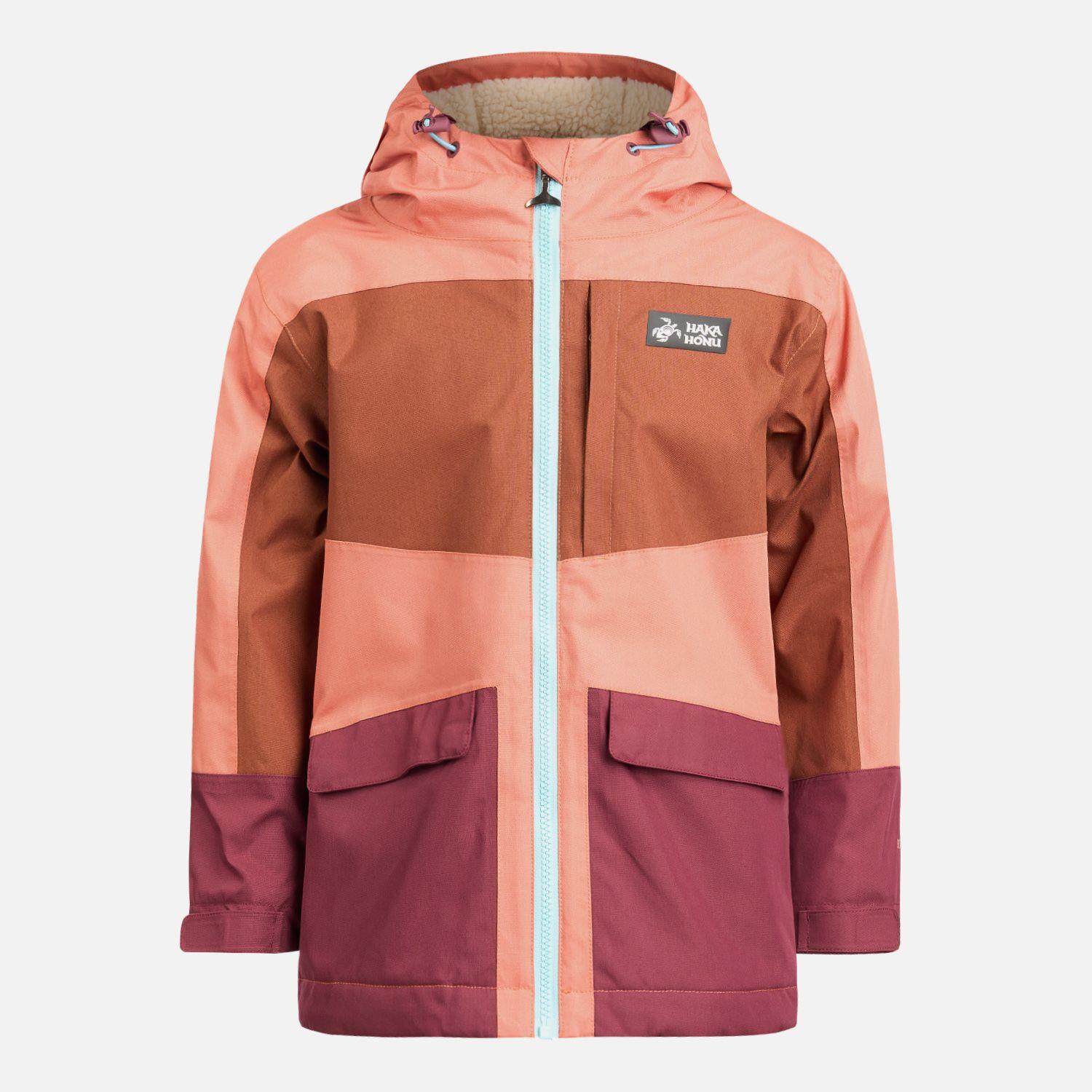 Chaqueta Niña Mini Yak Salmon Haka Honu-6