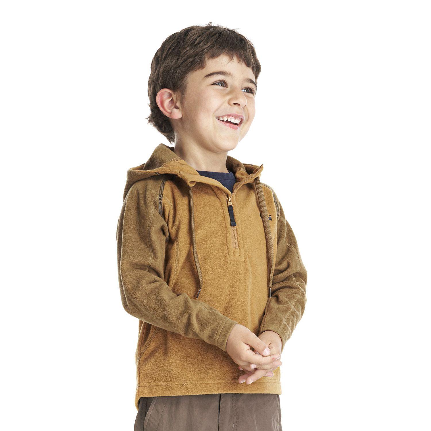 Chaqueta Niño Cold Day Therm-Pro Hoody Jacket Cafe Pardo Lippi-2