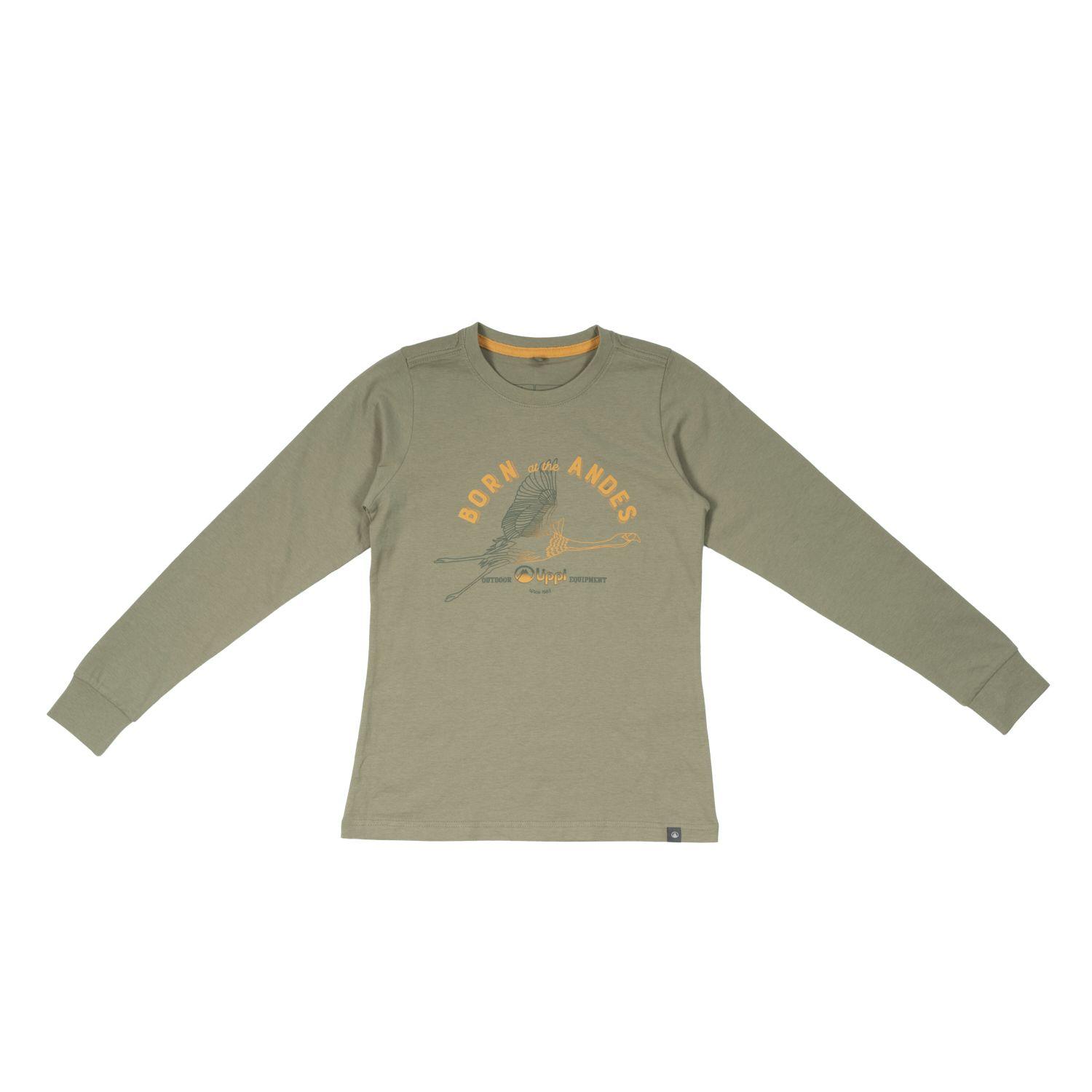 Polera Teen Girl Range Long-Sleeve Cotton T-Shirt Laurel Lippi-0