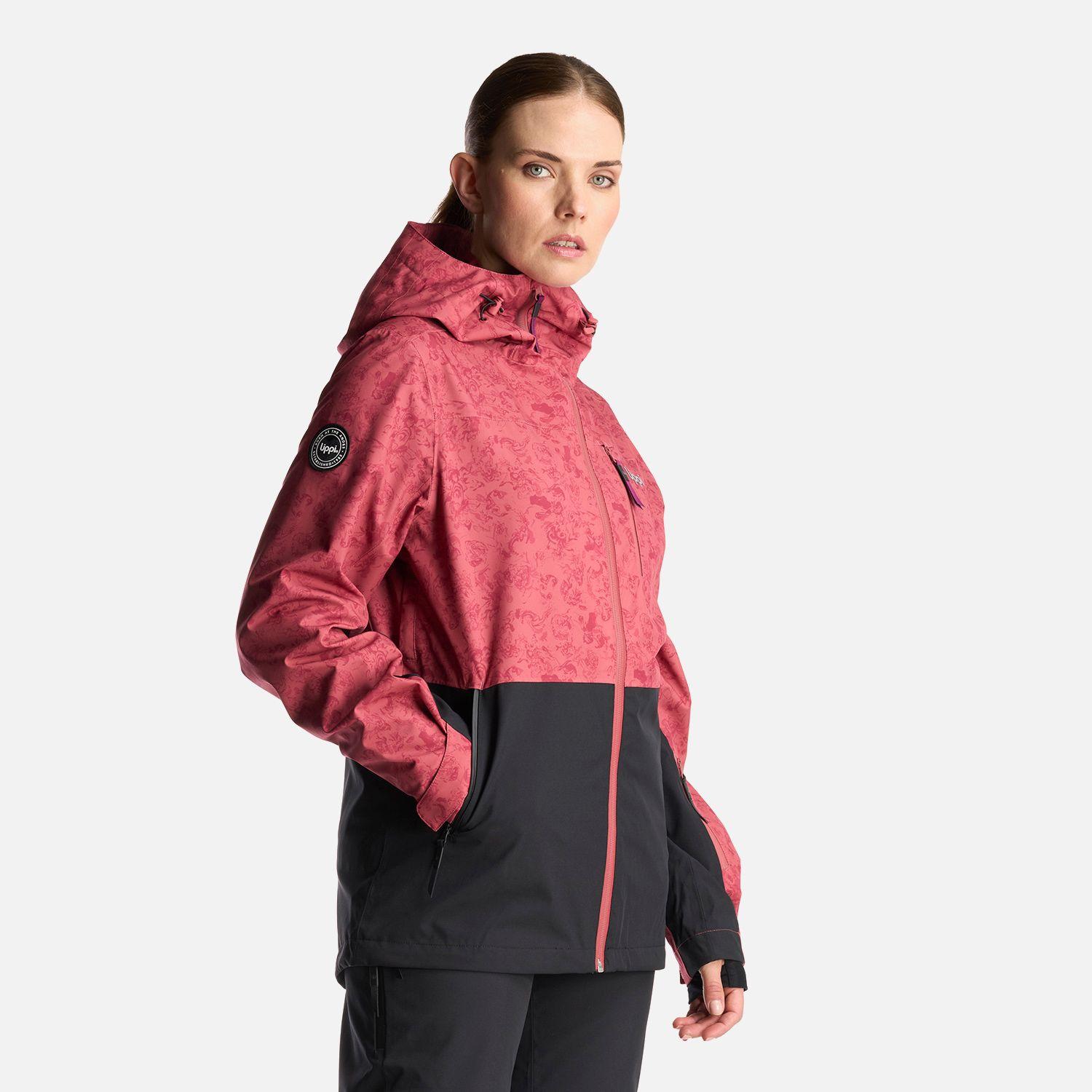 Chaqueta Mujer Sierra Nevada Light B-Dry Hoody Jacket Print rosa Lippi-2