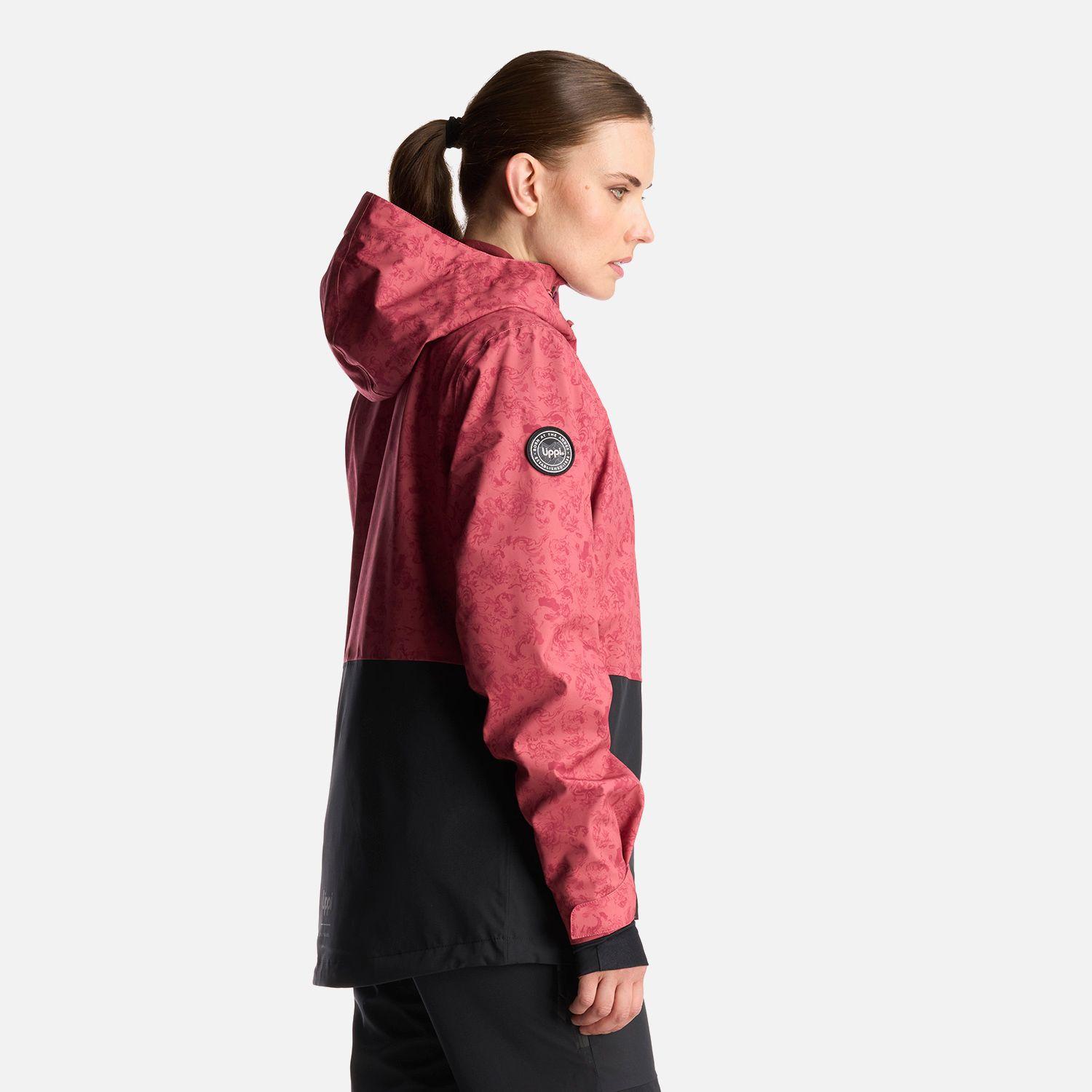 Chaqueta Mujer Sierra Nevada Light B-Dry Hoody Jacket Print rosa Lippi-3