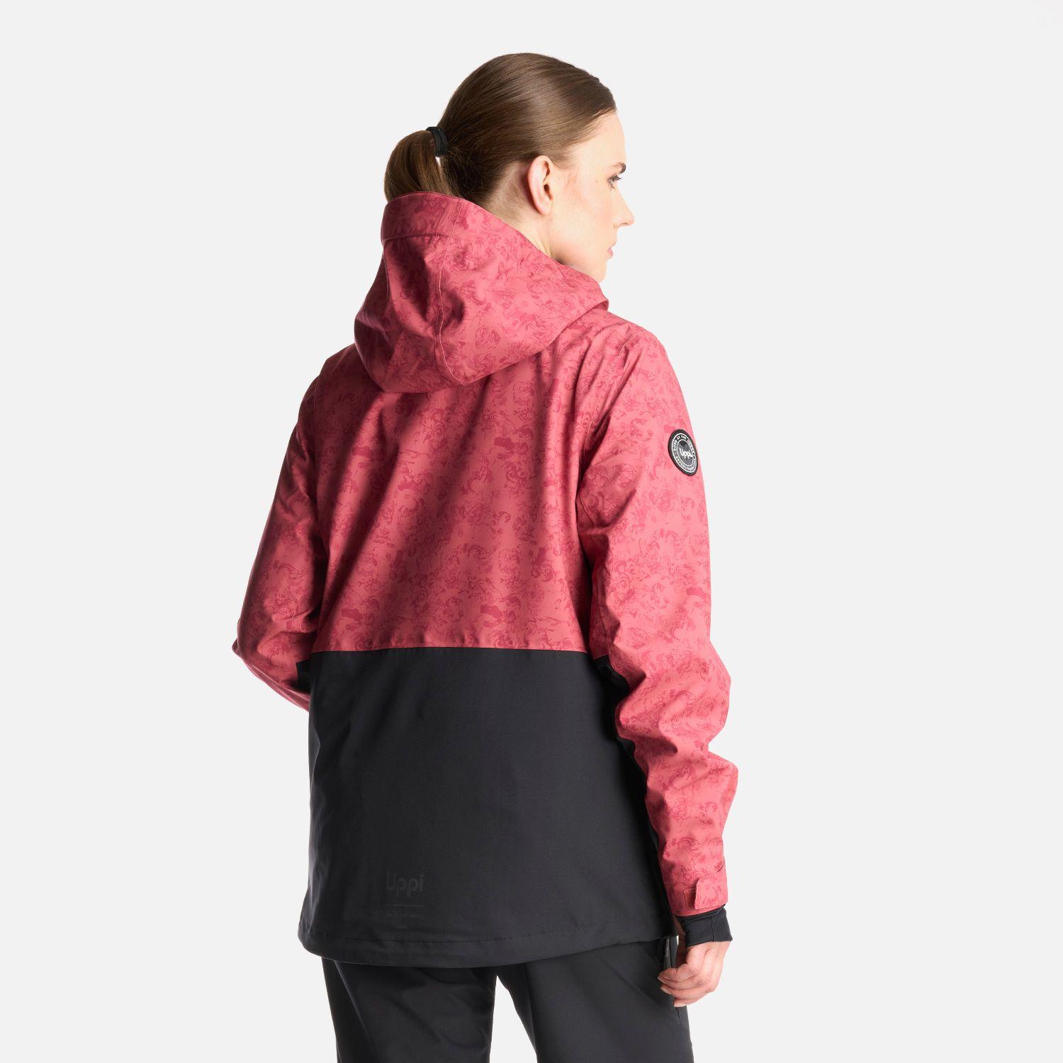 Chaqueta Mujer Sierra Nevada Light B-Dry Hoody Jacket Print rosa Lippi-4