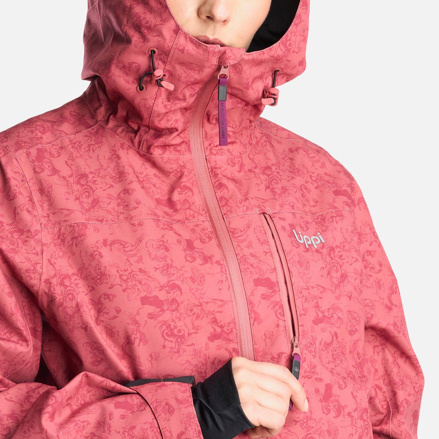 Chaqueta Mujer Sierra Nevada Light B-Dry Hoody Jacket Print rosa Lippi-6