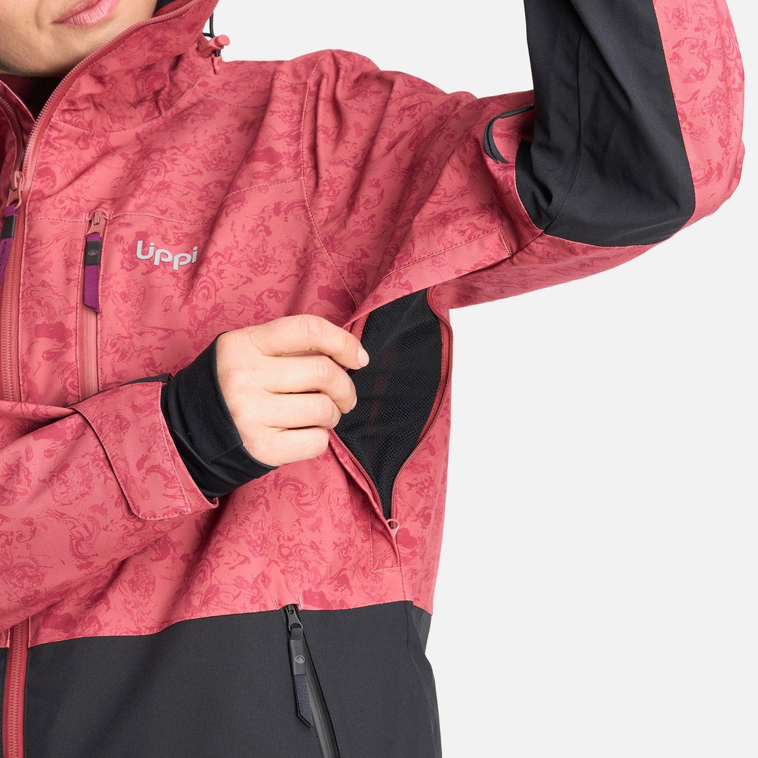 Chaqueta Mujer Sierra Nevada Light B-Dry Hoody Jacket Print rosa Lippi-7