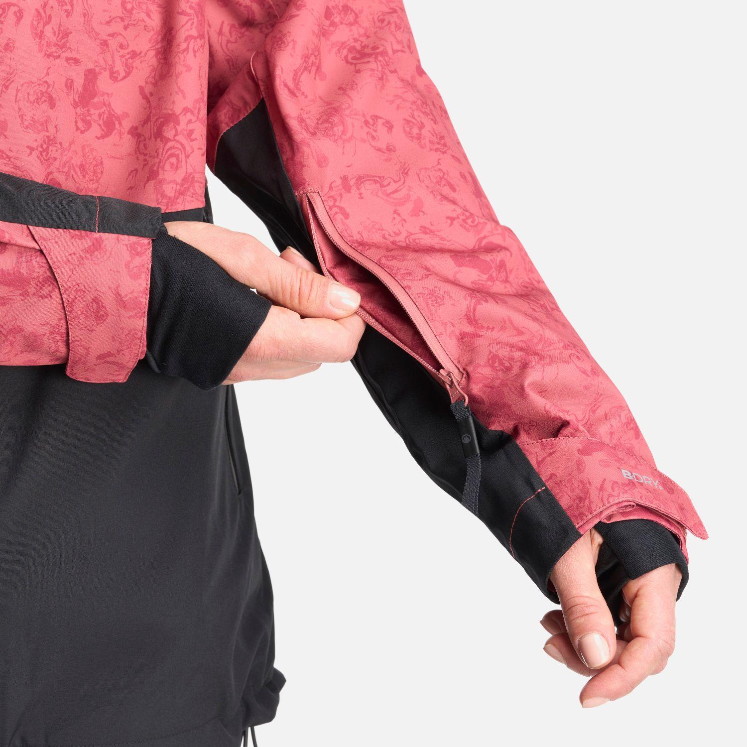 Chaqueta Mujer Sierra Nevada Light B-Dry Hoody Jacket Print rosa Lippi-8