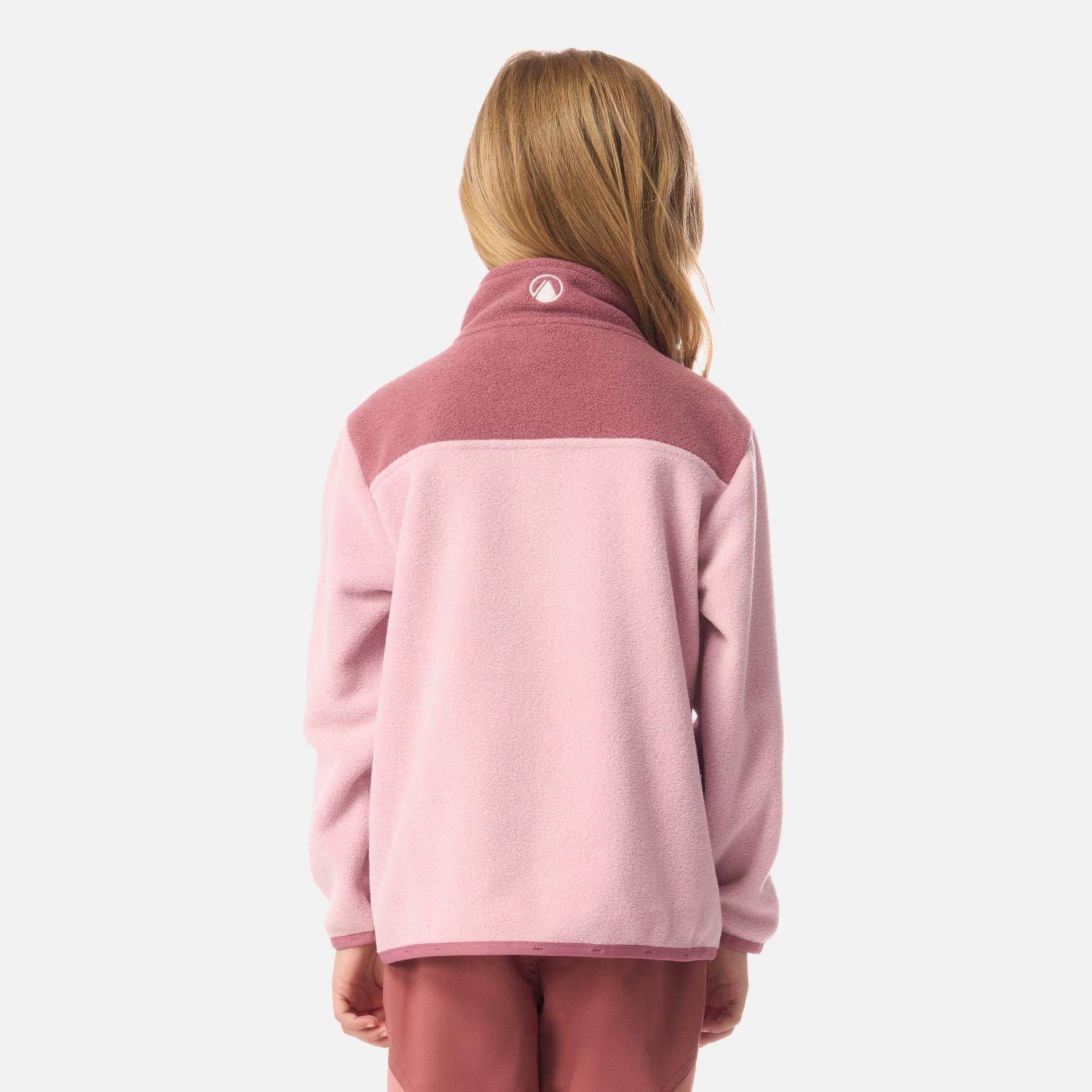 Polar Niña Forest 1/4 Zip Sweatshirt Rosa Claro Lippi I26-2