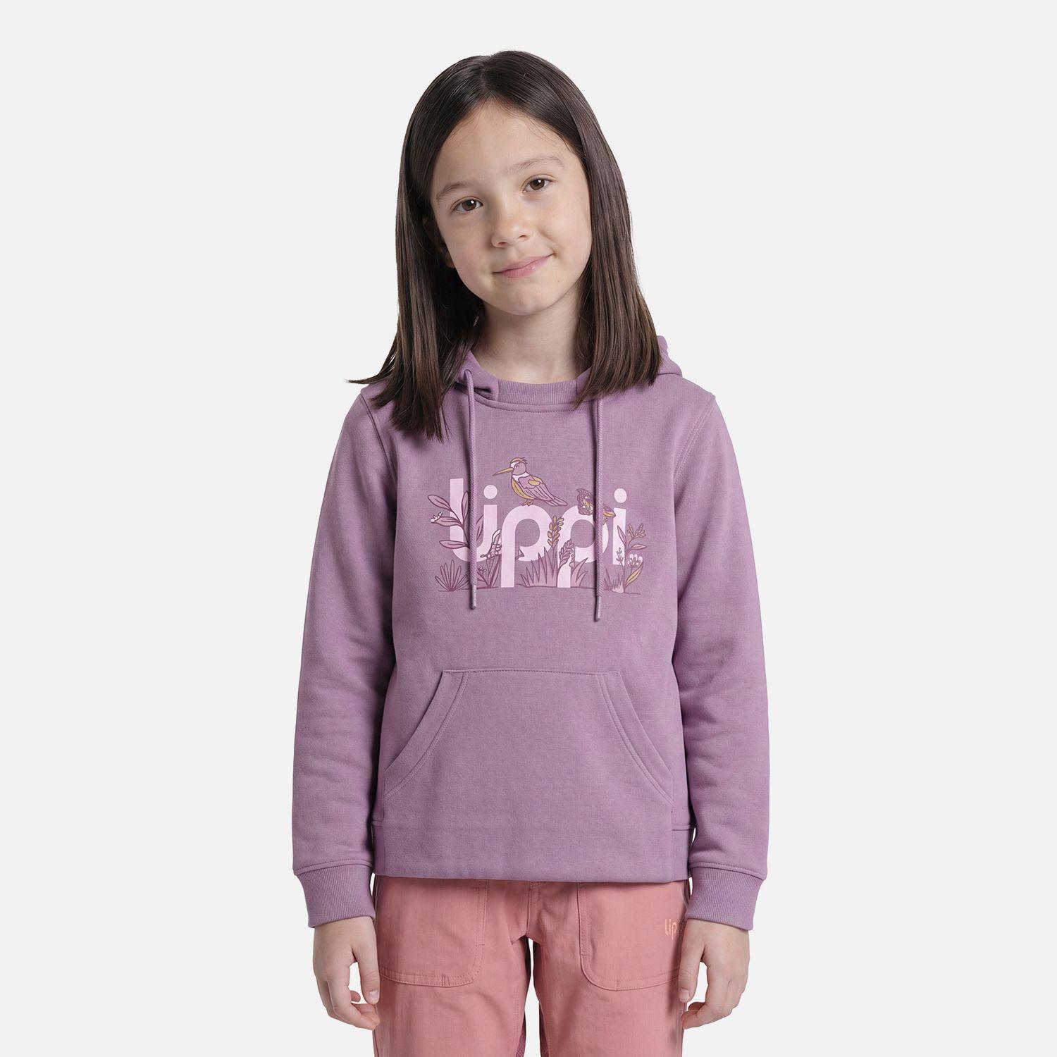 Polerón Niña Ulmo Hoody Sweatshirt Purpura Claro Lippi V27-0